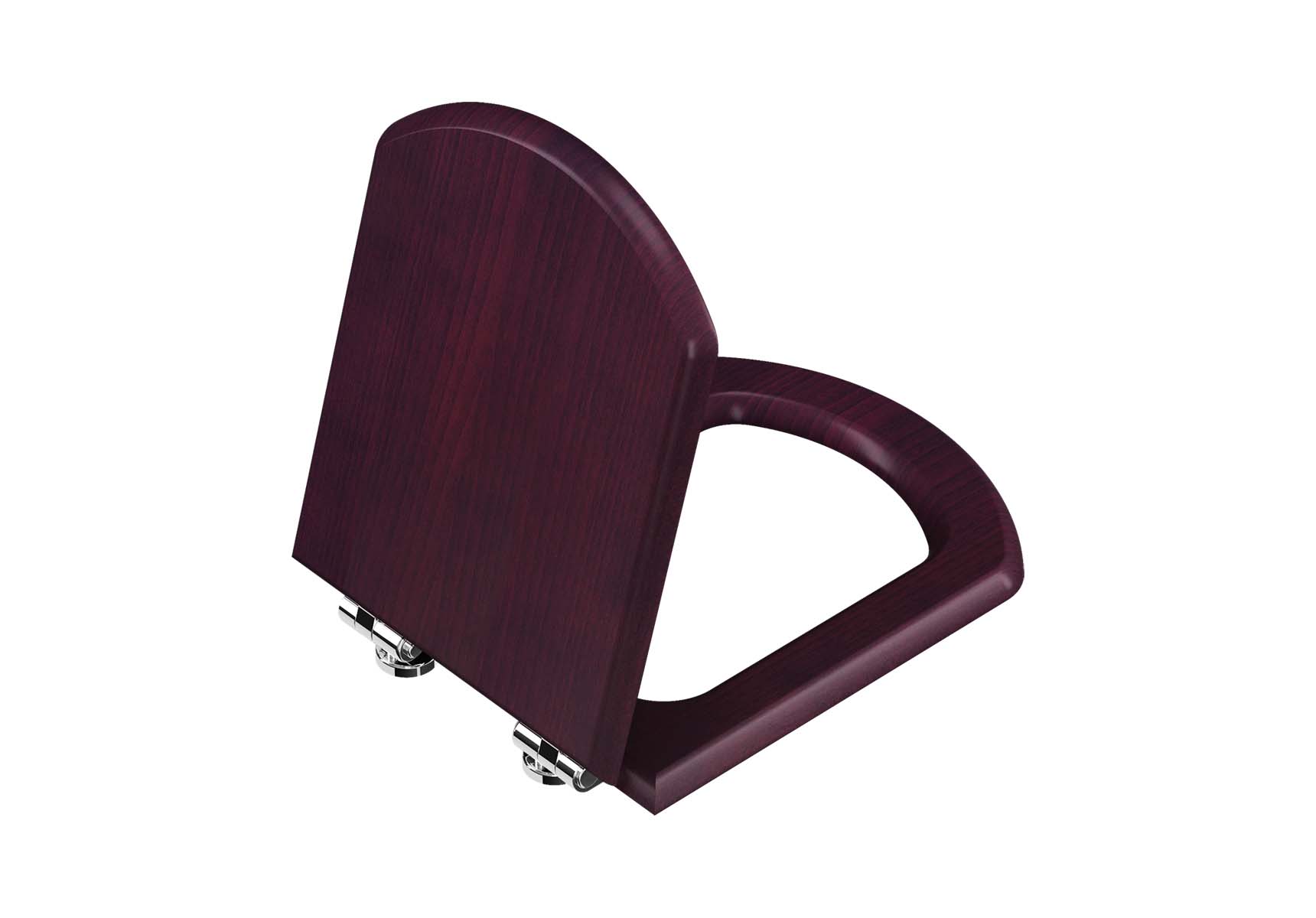 Wooden Seat, Soft Close, Detachable Metal Hinge, Top Fixing