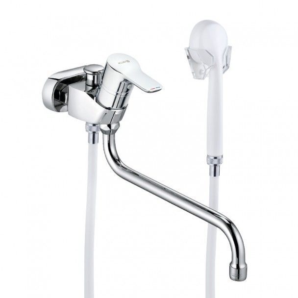 SINGLE LEVER BATH- AND SHOWER MIXER DN 15