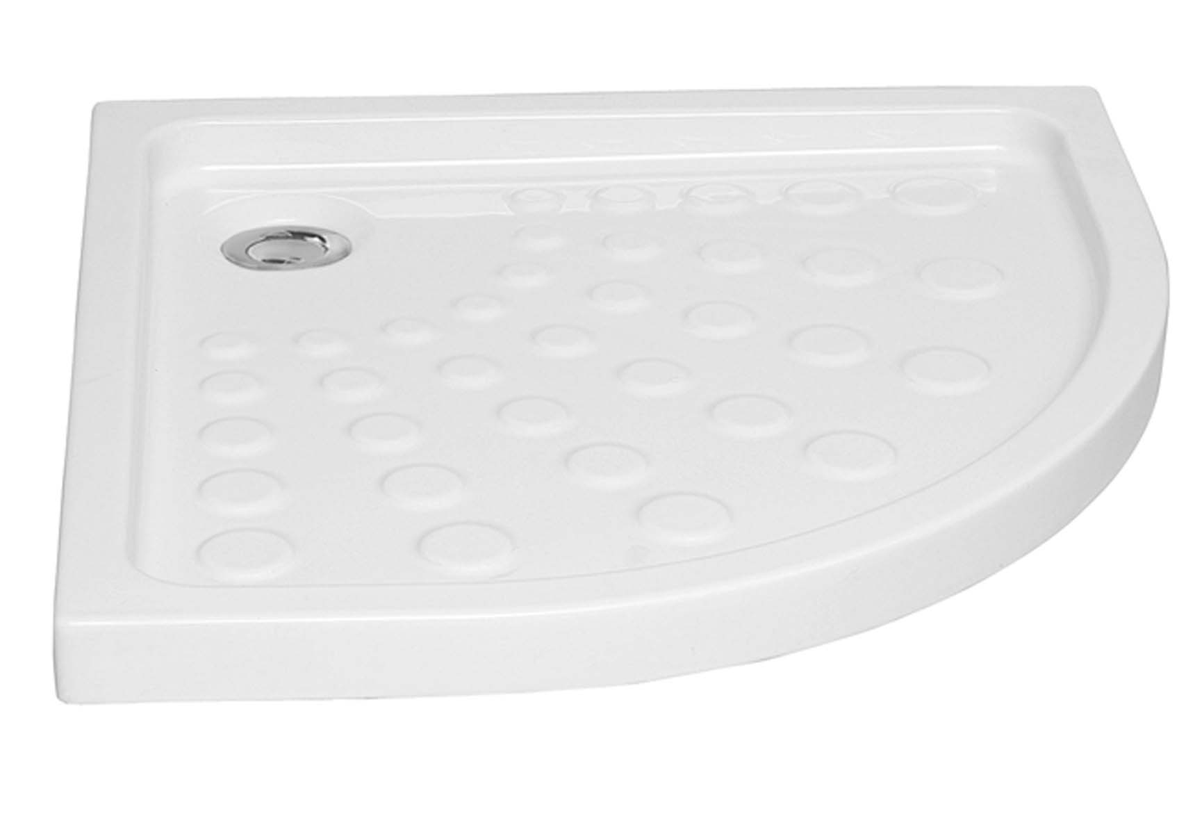 Arkitekt Corner Shower Tray, 80cm