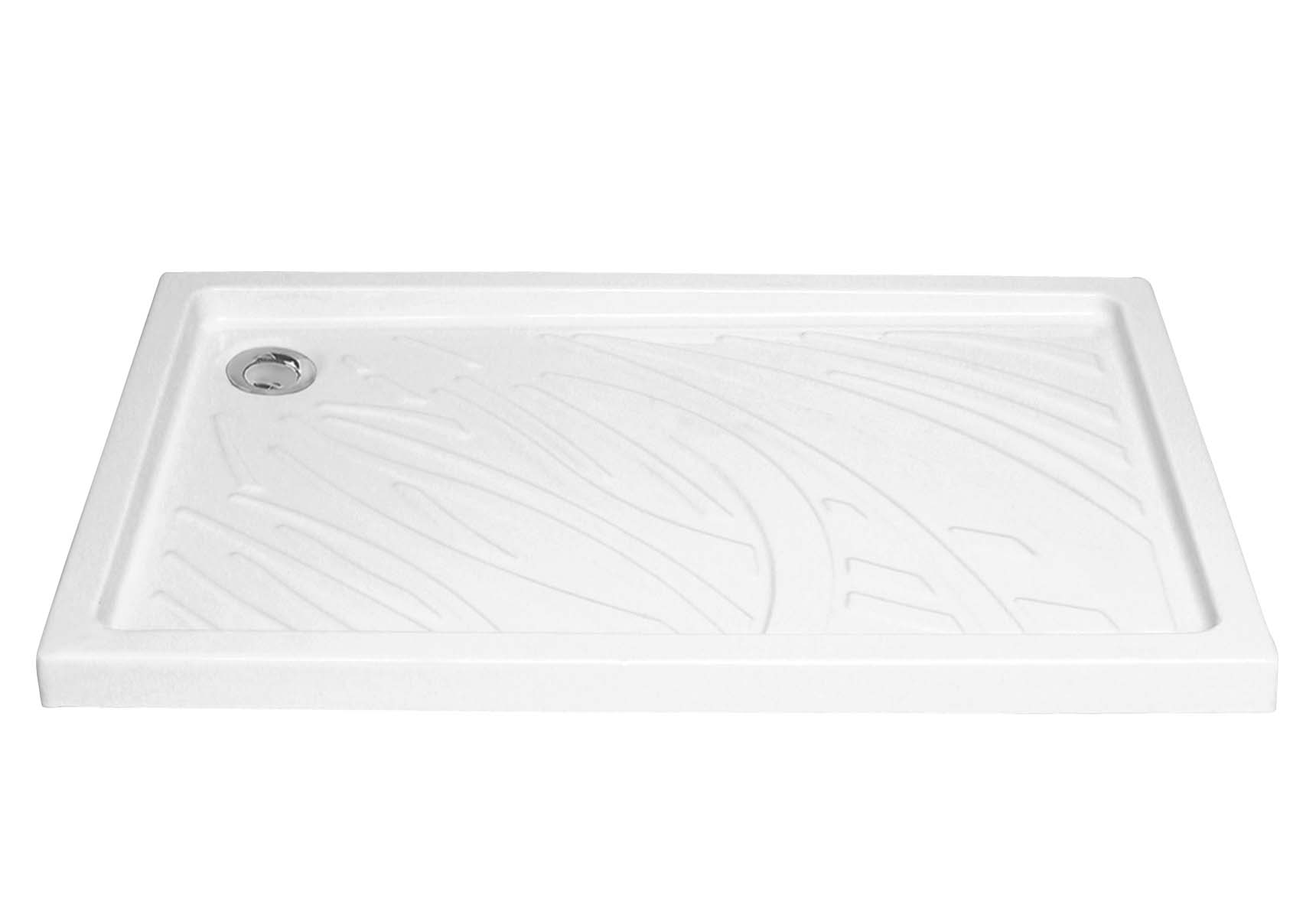 Arkitekt Rectangular Shower Tray, 120cm, Antislip