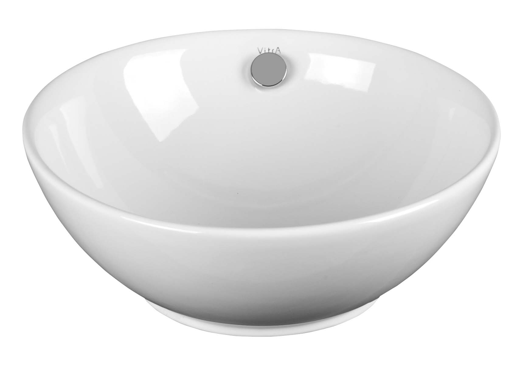 Options Bowl, 43 cm without Tap Hole, with Side Holes
