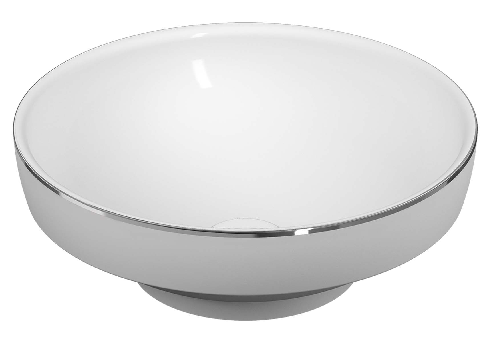 Water Jewels Bowl 40 cm Platinum Lined