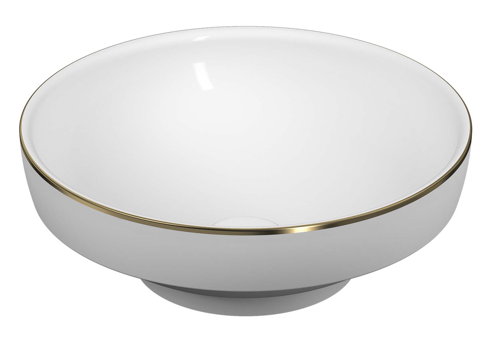 Water Jewels Bowl 40 cm Gold Lined