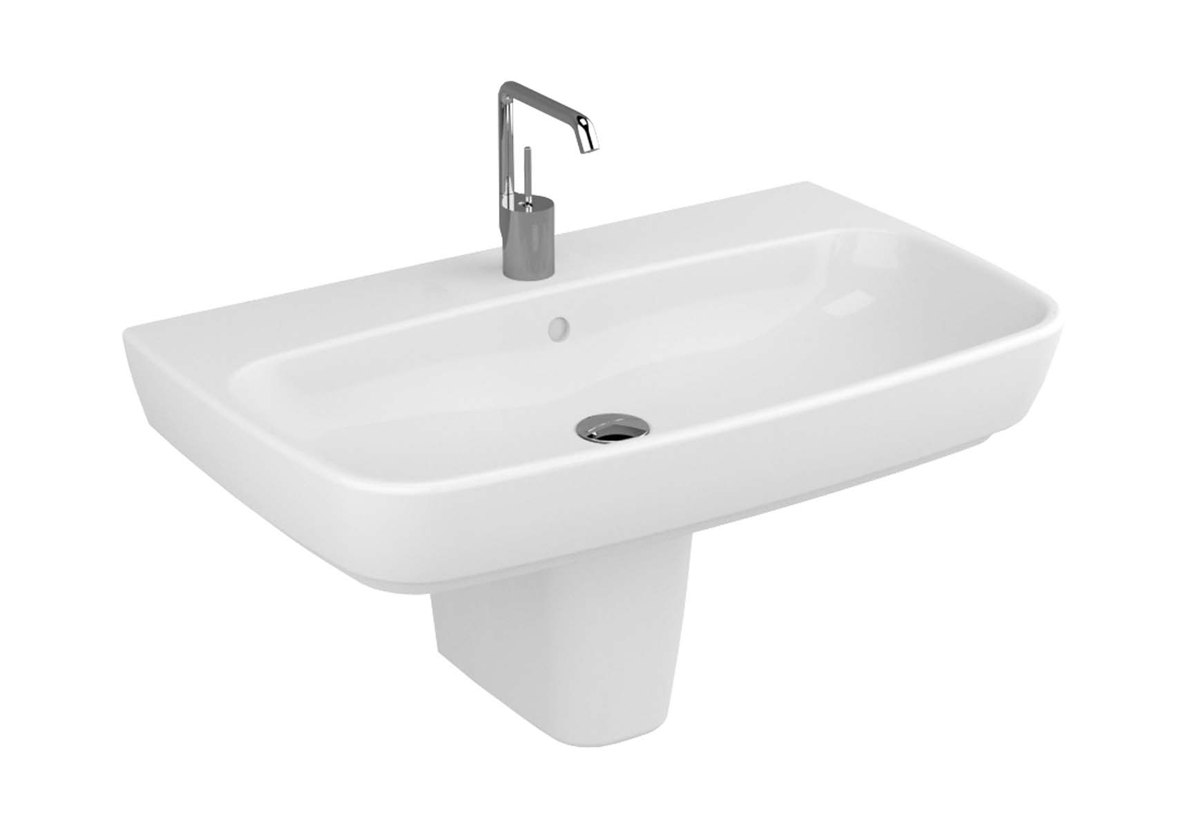 Shift WashBasin, 80cm, Suitable for Countertop Use