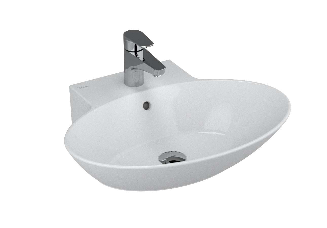 Geo Oval Washbasin, 60 cm