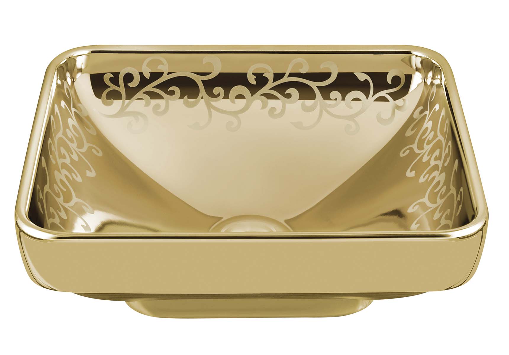 Water Jewels Square Bowl, 40cm