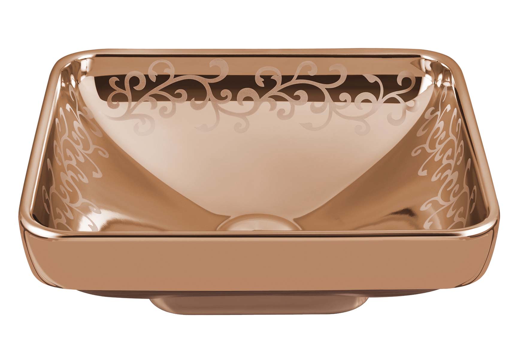 Water Jewels Square Bowl, 40cm