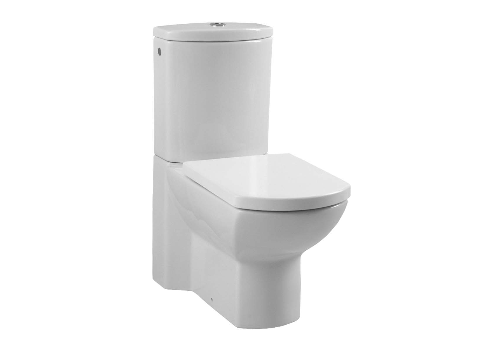 Nuova Close-Coupled Wc Pan, Universal Outlet