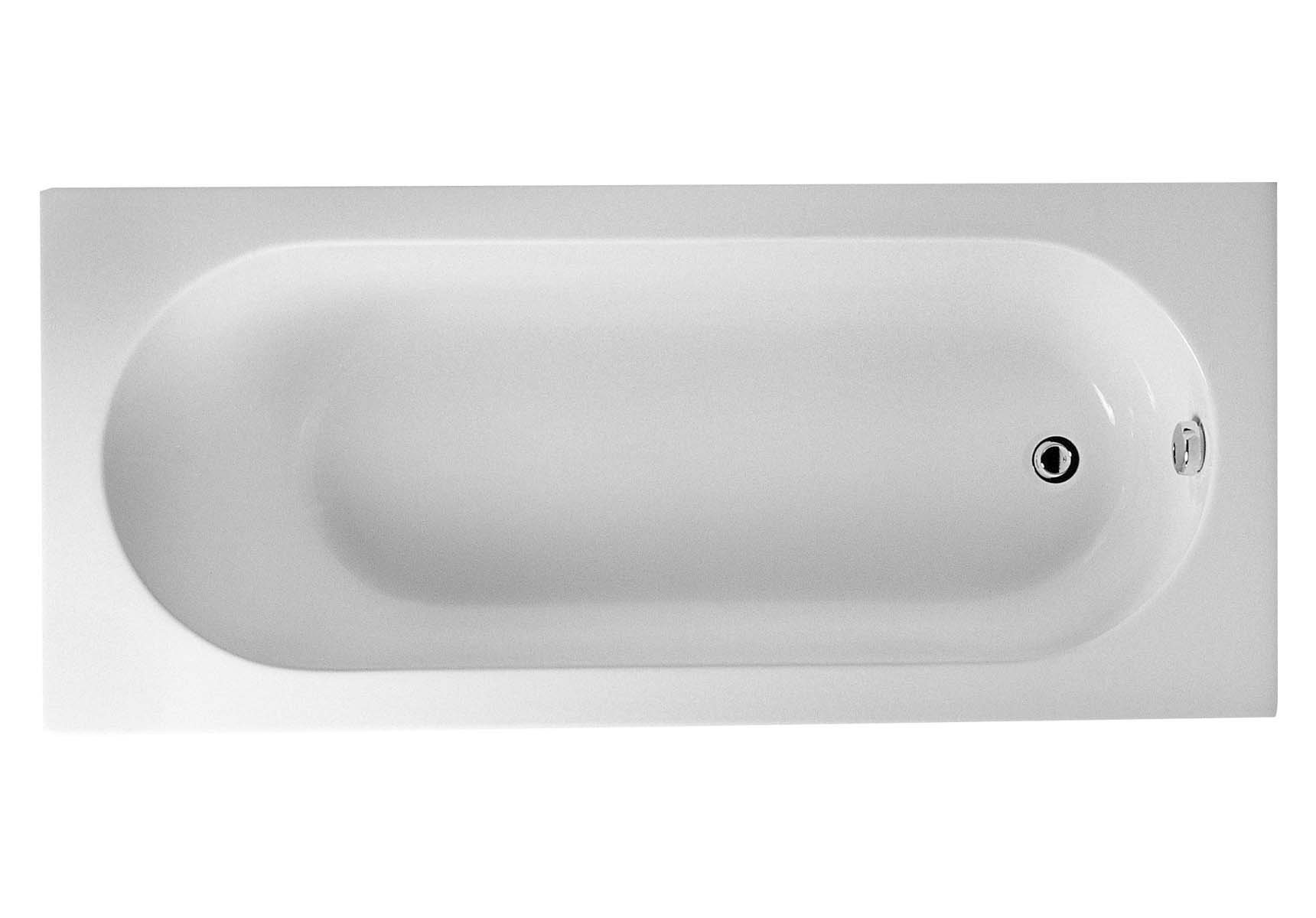 Matrix 170x75 cm Rectangular Bathtub with Grip Hole