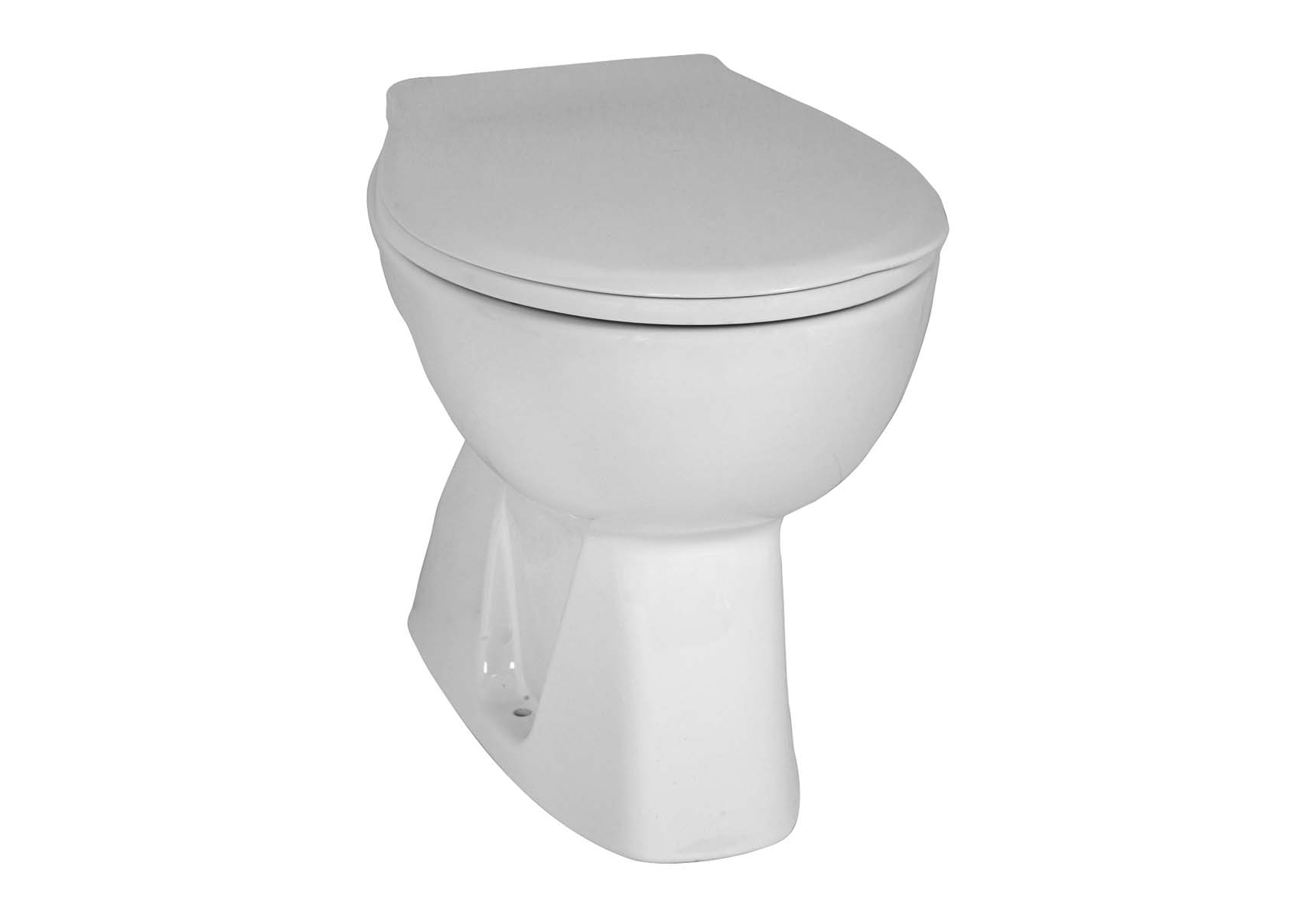 Normus Close-Coupled WC Pan, Bottom Outlet