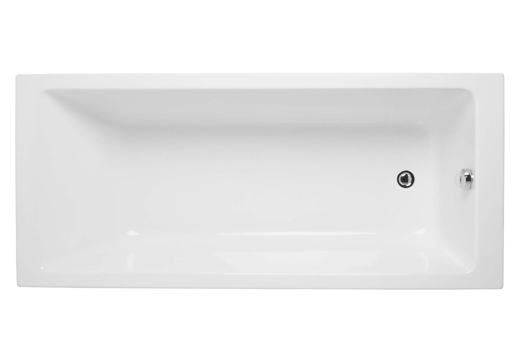 Neon 160x75 cm Rectangular Bathtub with Grip Hole