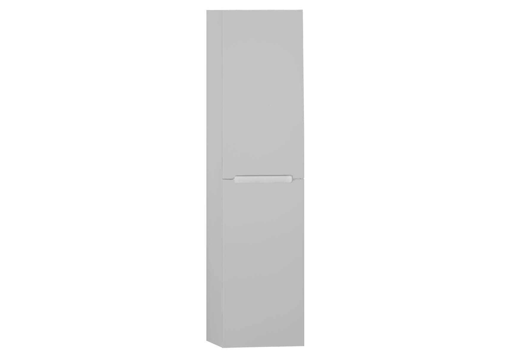 Folda Tall Unit (White High Gloss) Left