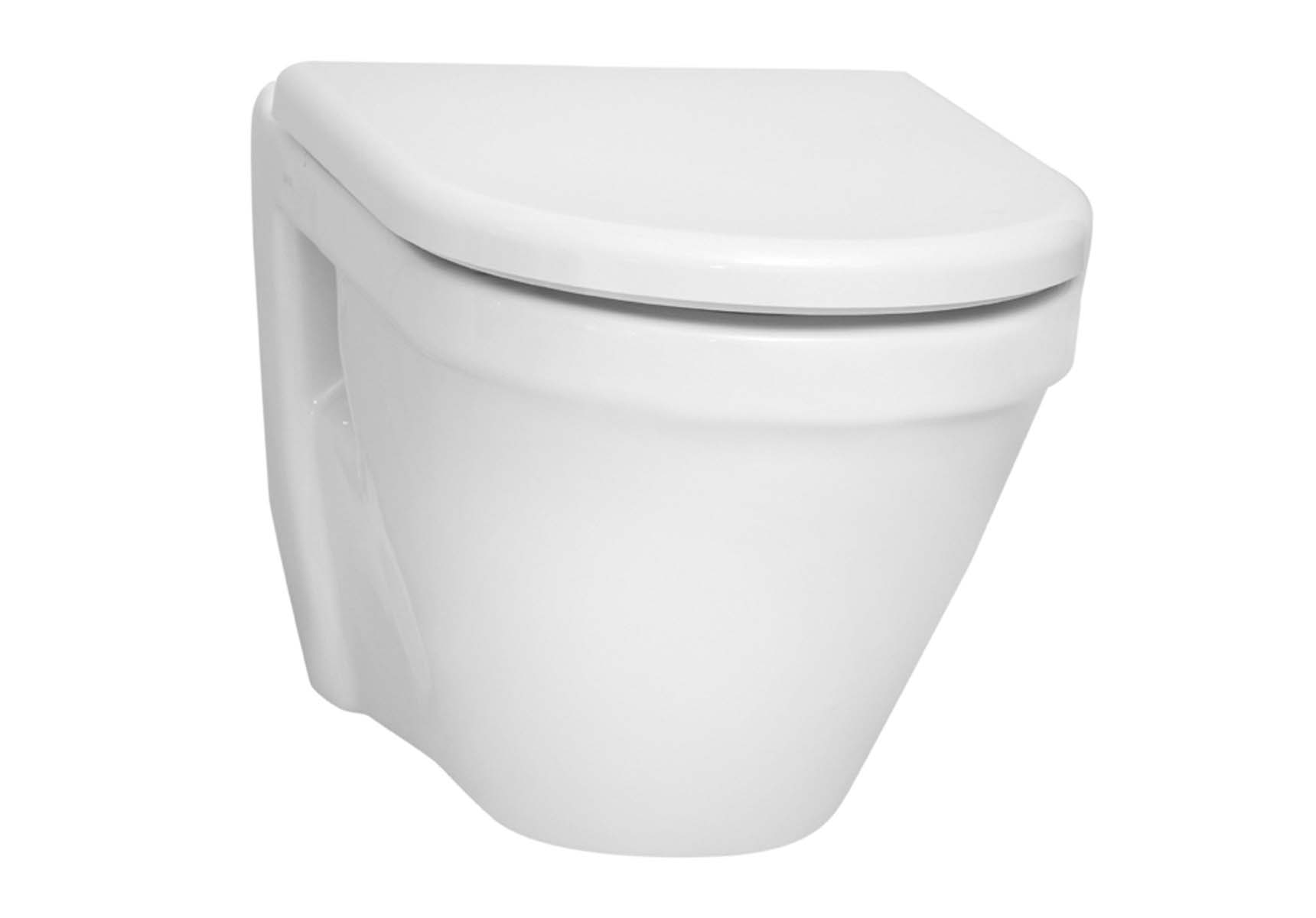 S50 Wall-Hung WC Pan, 52cm