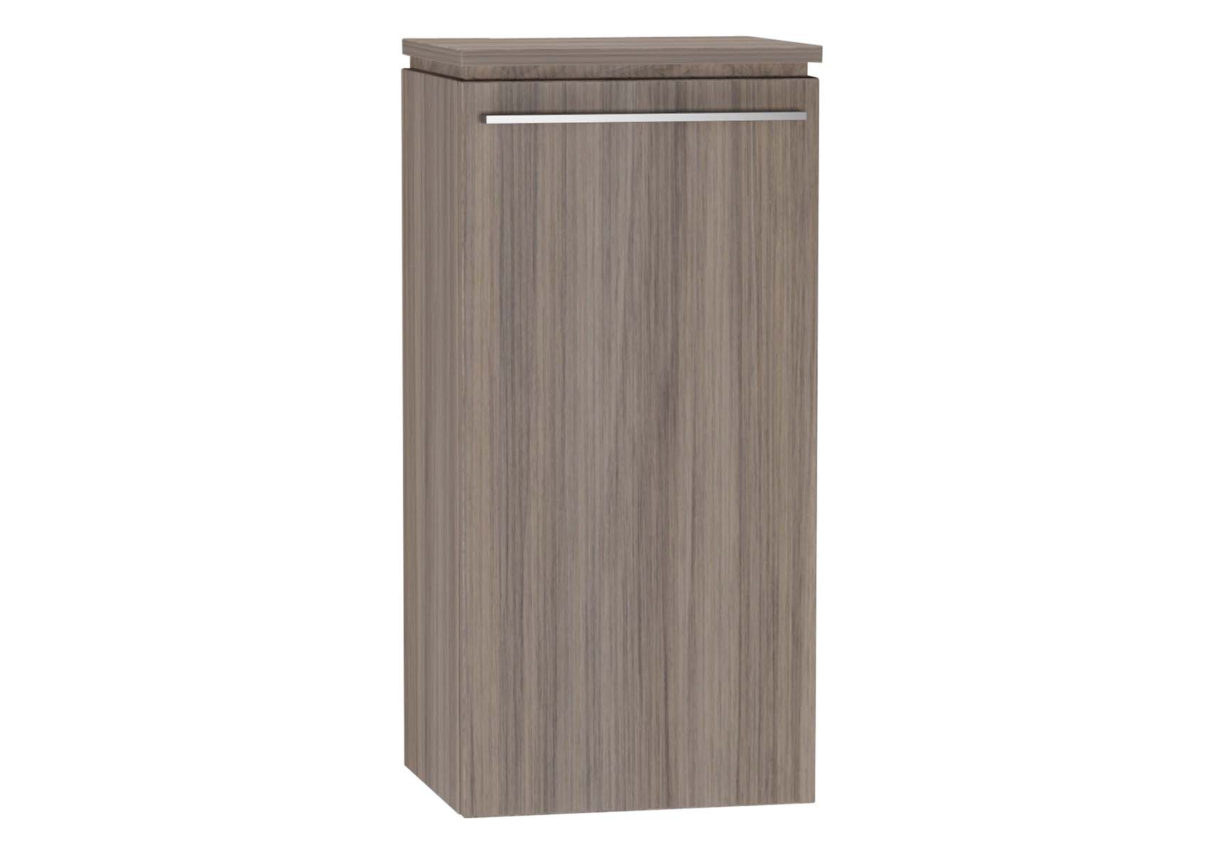 System Fit Medium Unit Grey Oak Left 40 cm