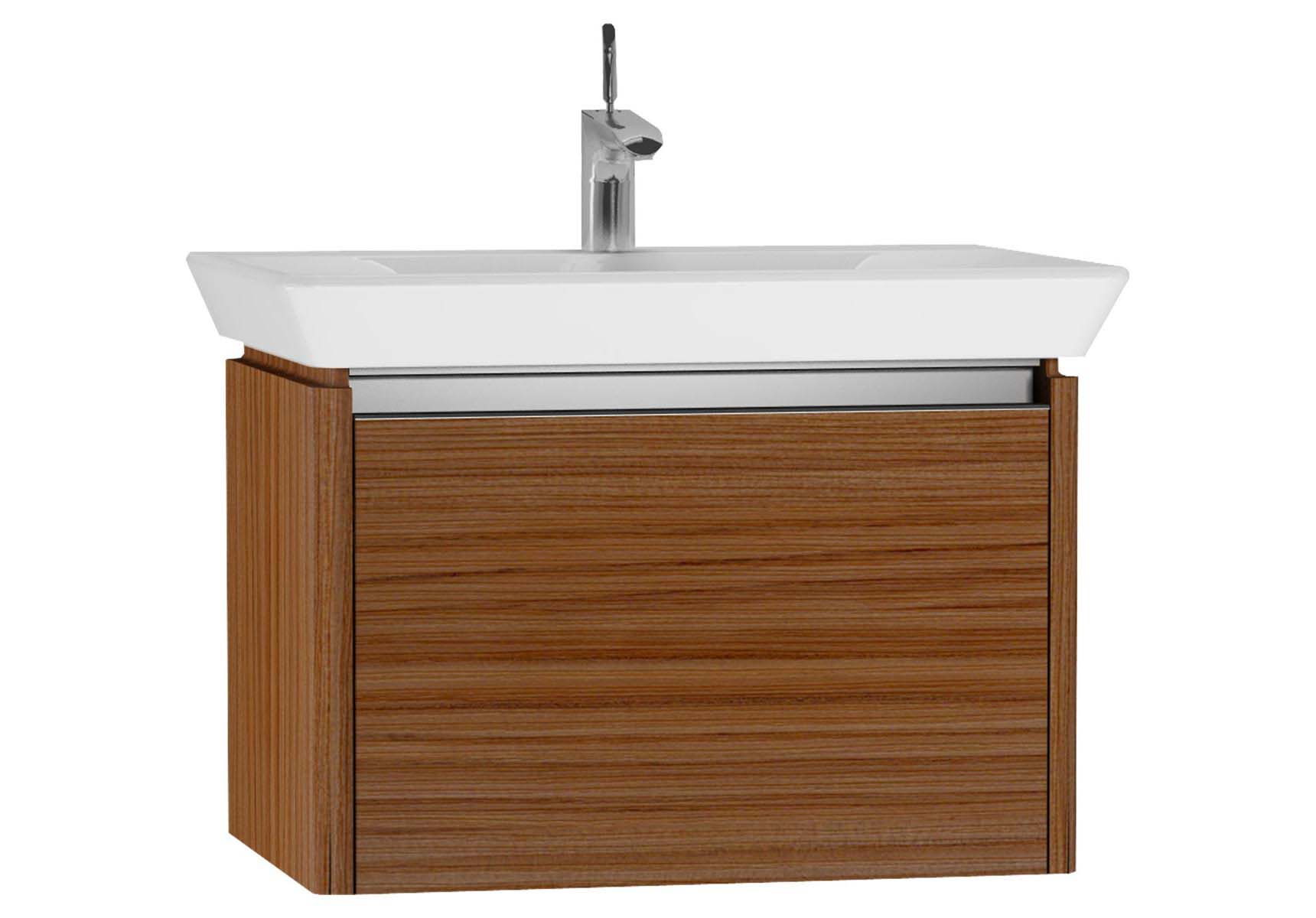 T4 Washbasin Unit 70 cm, Hacienda Brown