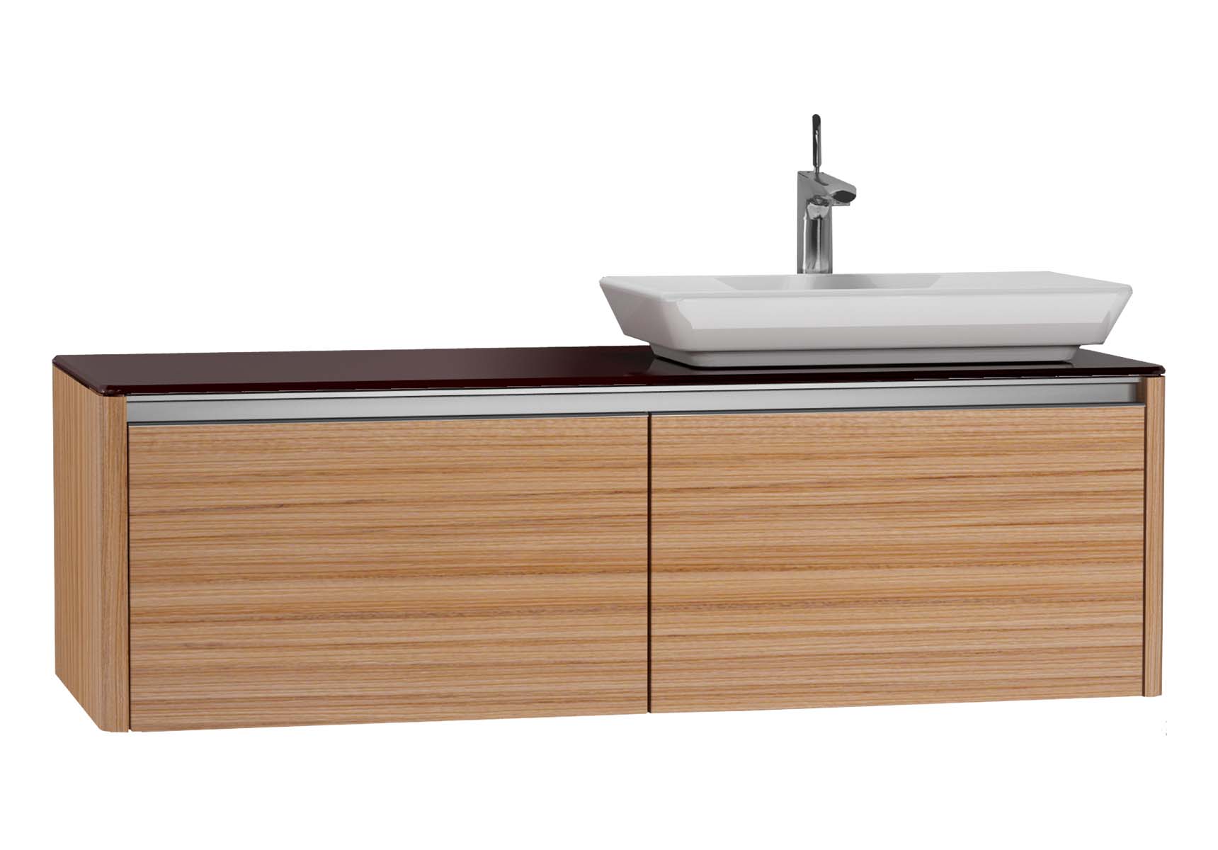 T4 High Counter Unit 130 cm, Hacienda Brown