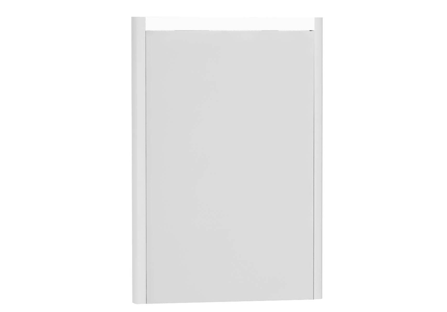 T4 Illuminated Mirror, 50 cm, White High Gloss