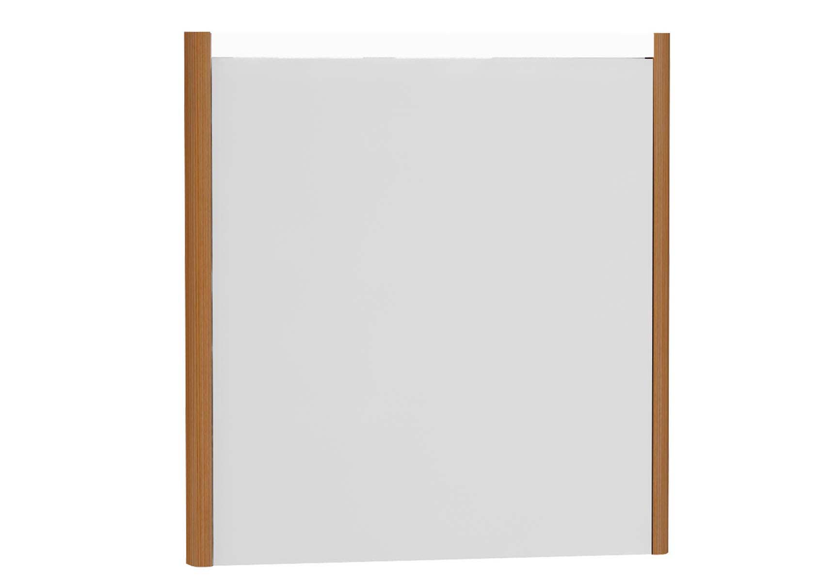 T4 Illuminated Mirror, 70 cm, Hacienda Brown