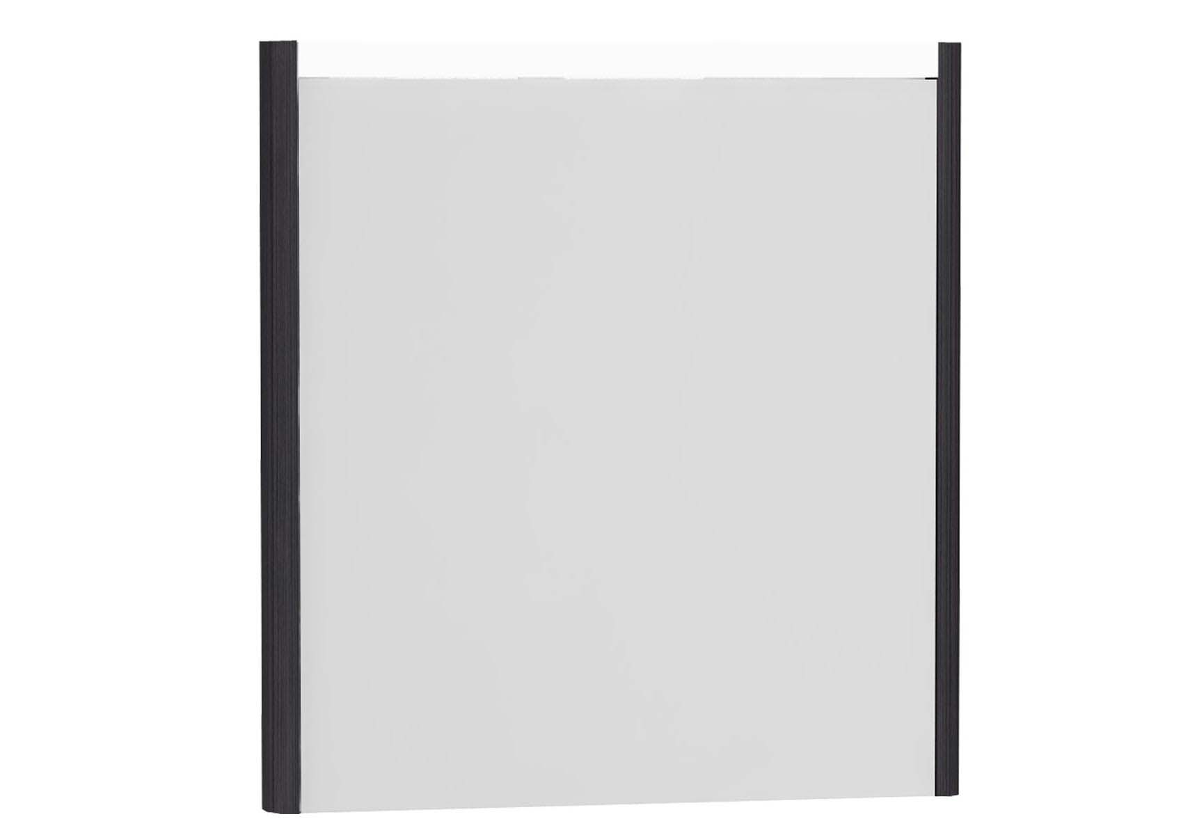 T4 Illuminated Mirror, 70 cm, Hacienda Black