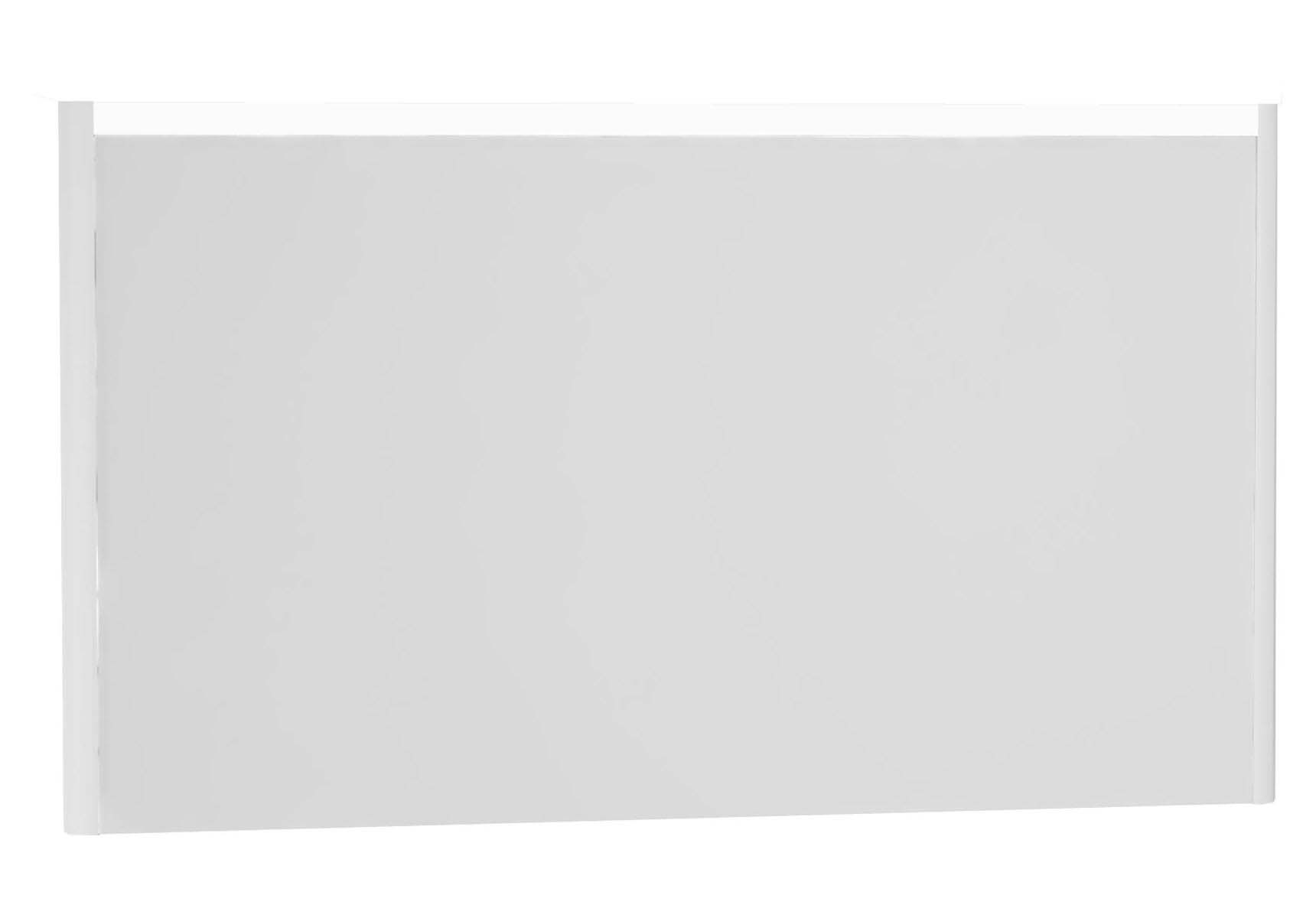 T4 Illuminated Mirror, 130 cm, White High Gloss