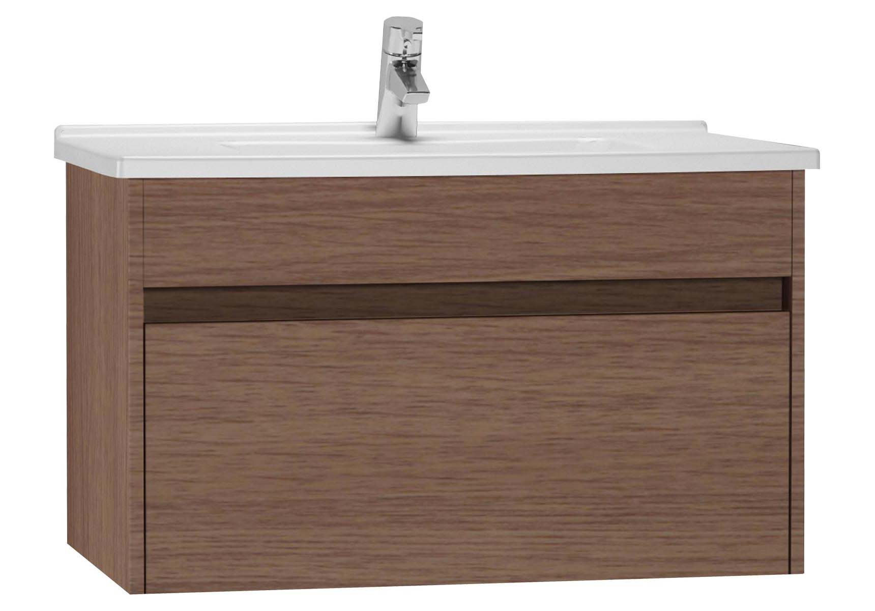 S50 + Washbasin Unit 80 cm Dark Oak