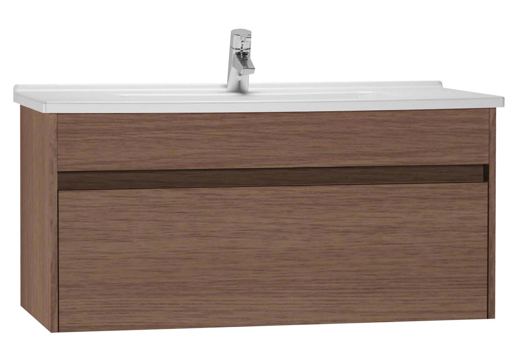 S50 + Washbasin Unit 100 cm Dark Oak