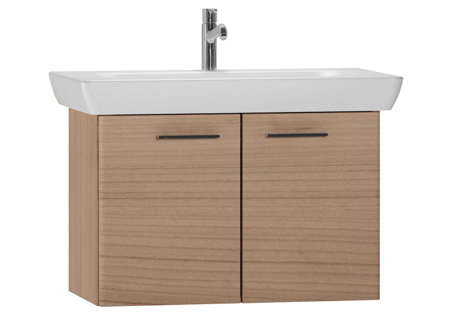 S20 Washbasin Unit 85 cm, Golden Cherry