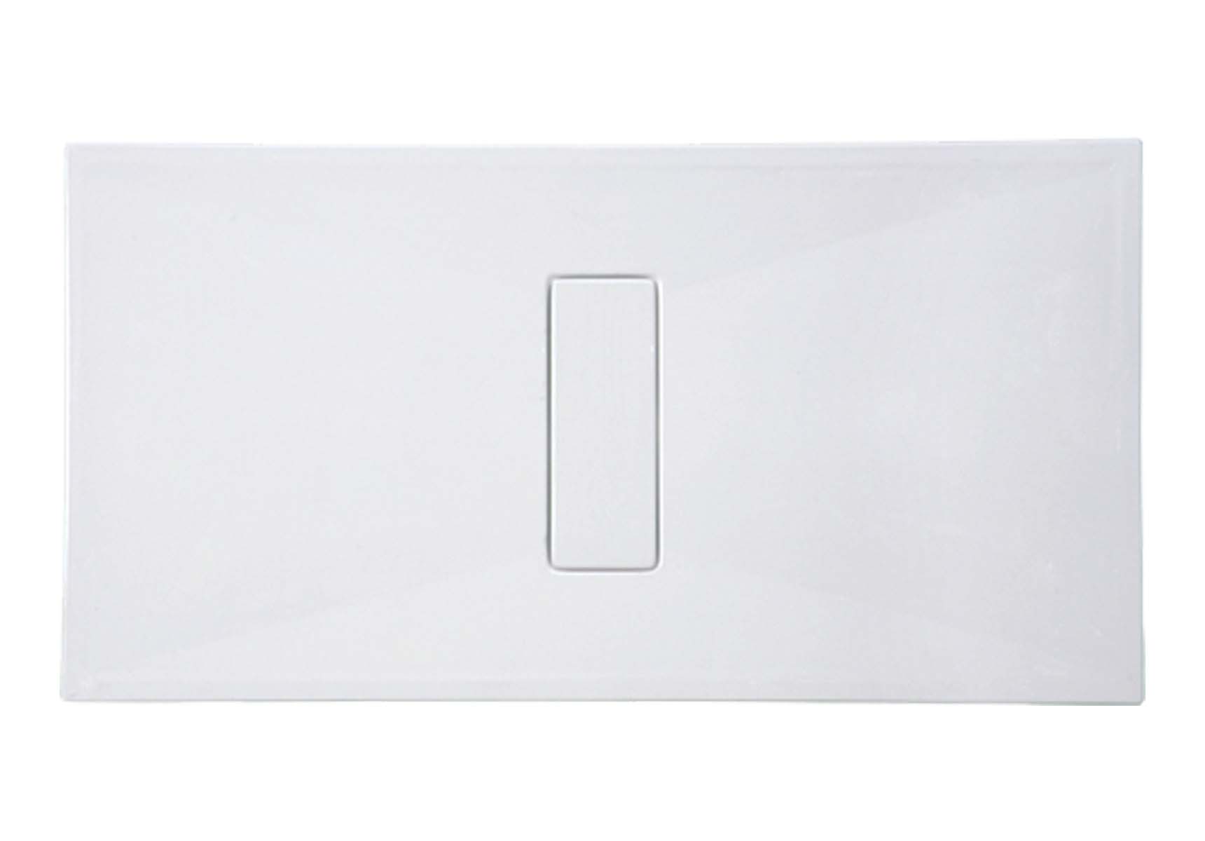 Slim 160x75 cm Rectangular Zero Surface, Acrylic Waste Cover