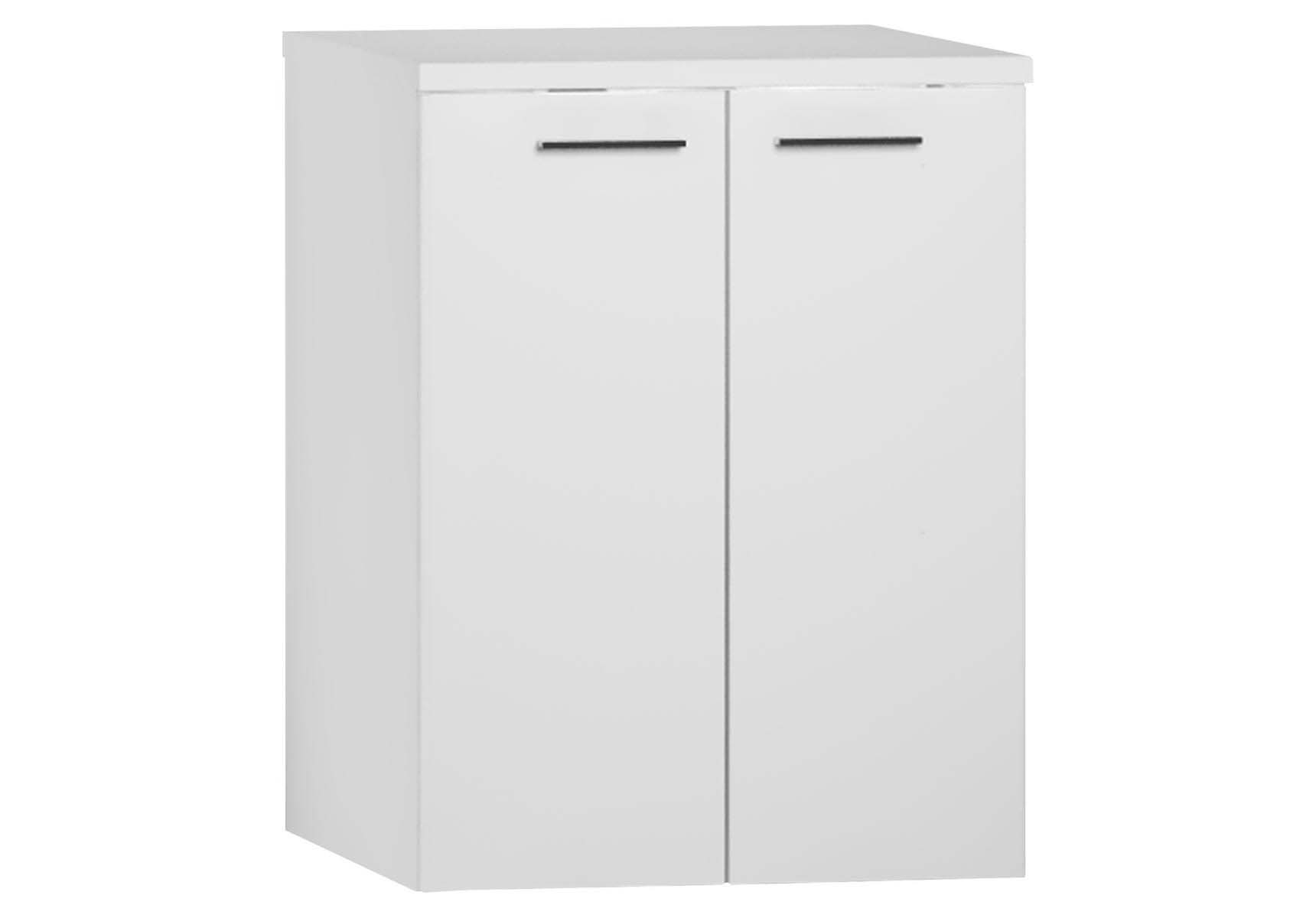 S20 Washing Machine Cabinet, White High Gloss