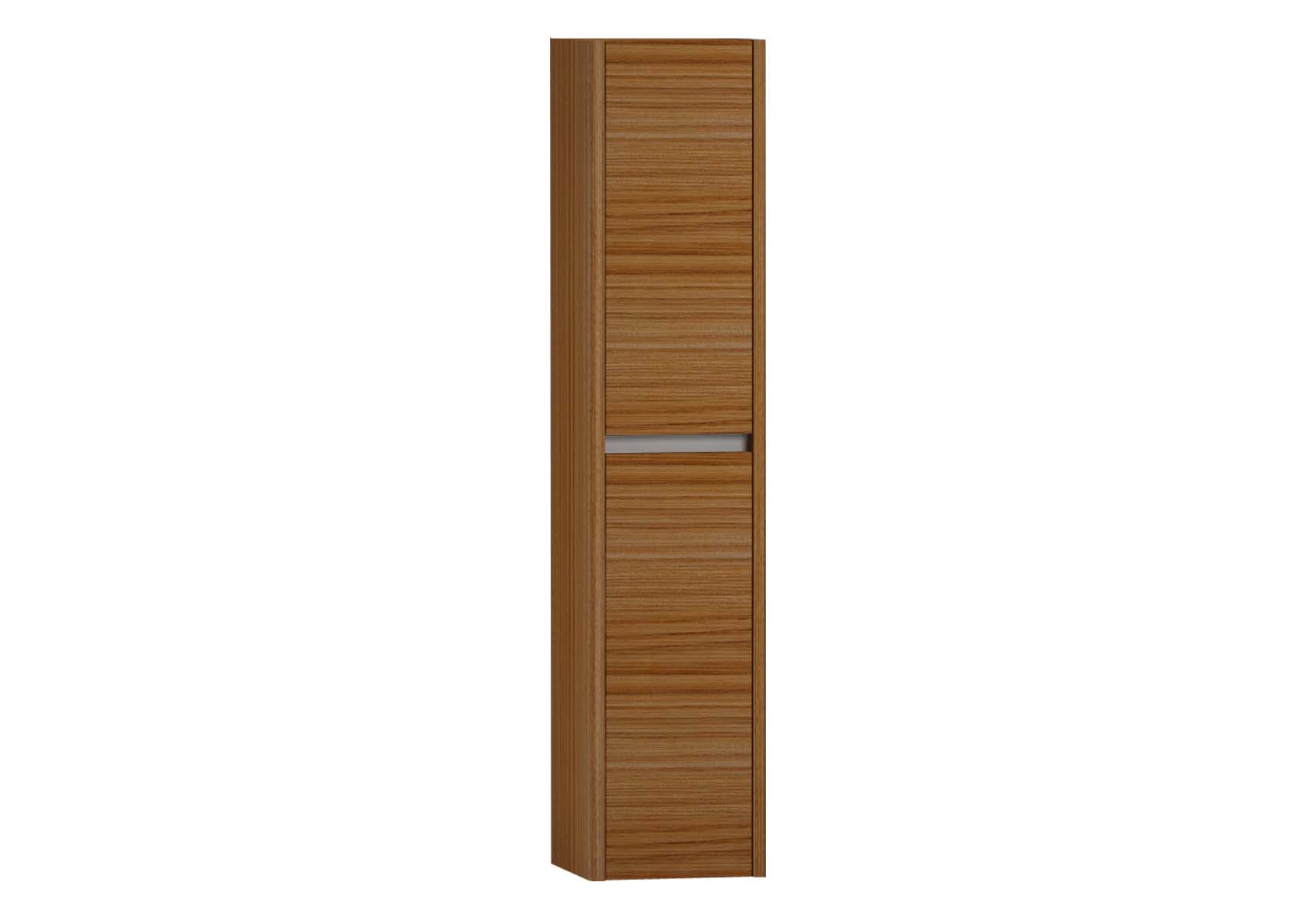 T4 Tall Unit, 35 cm, with 2 doors, Hacienda Brown, right