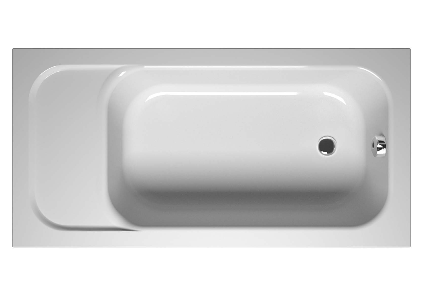 Balance 110x75 cm Rectangular with Seat Bathtub