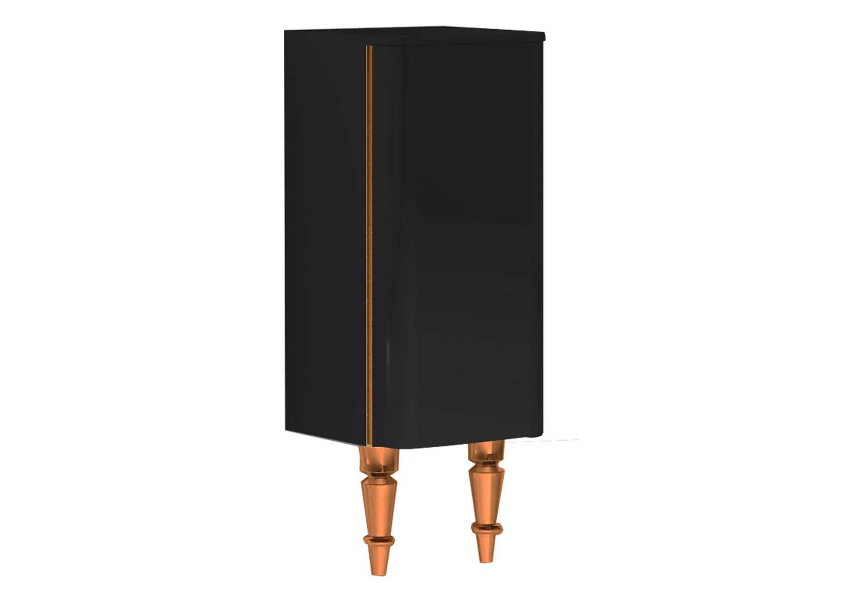 Gala Classic Medium Unit Black High Gloss-Copper (Right)