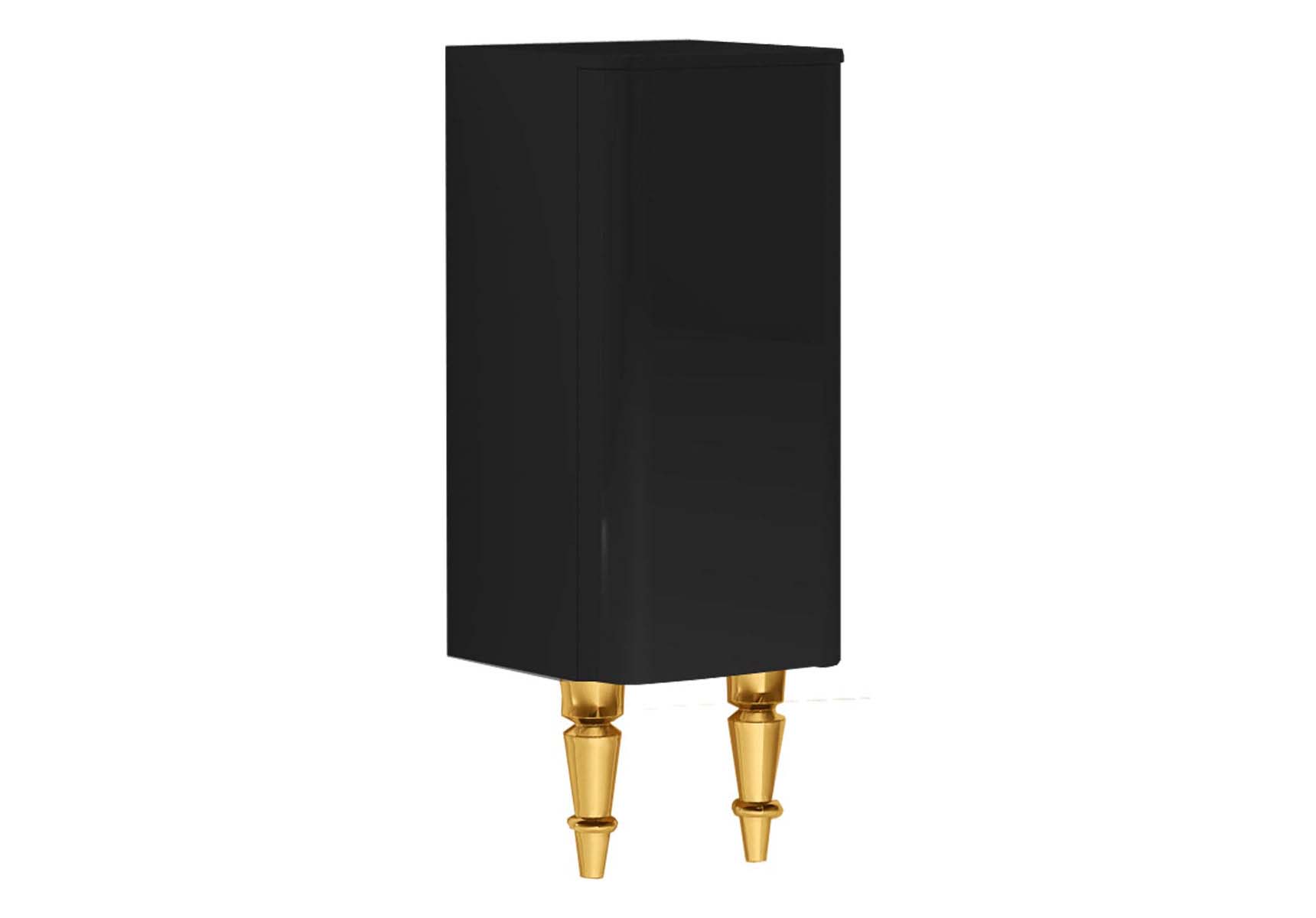 Gala Classic Medium Unit Black High Gloss-Gold (Left)