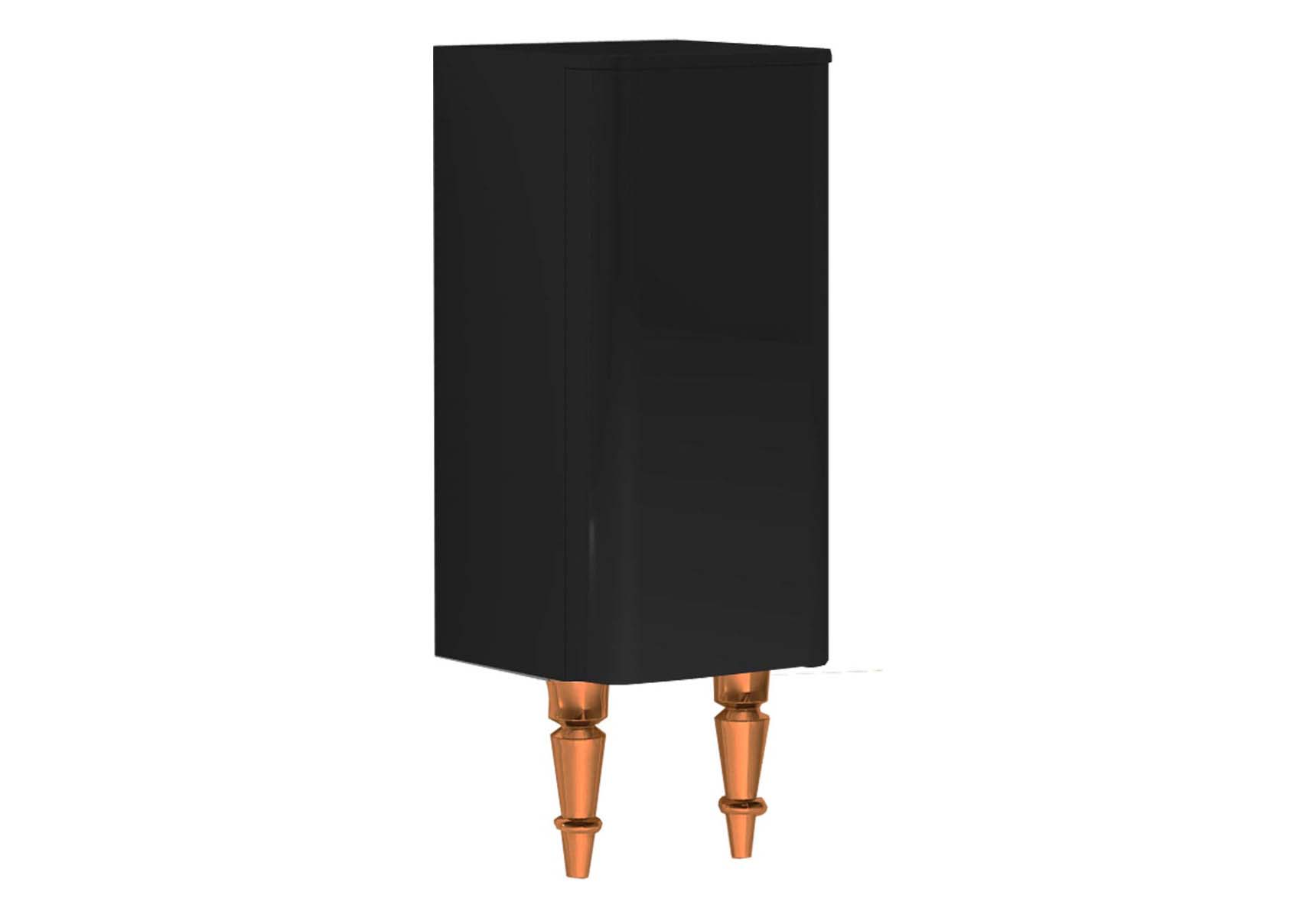 Gala Classic Medium Unit Black High Gloss-Copper (Left)