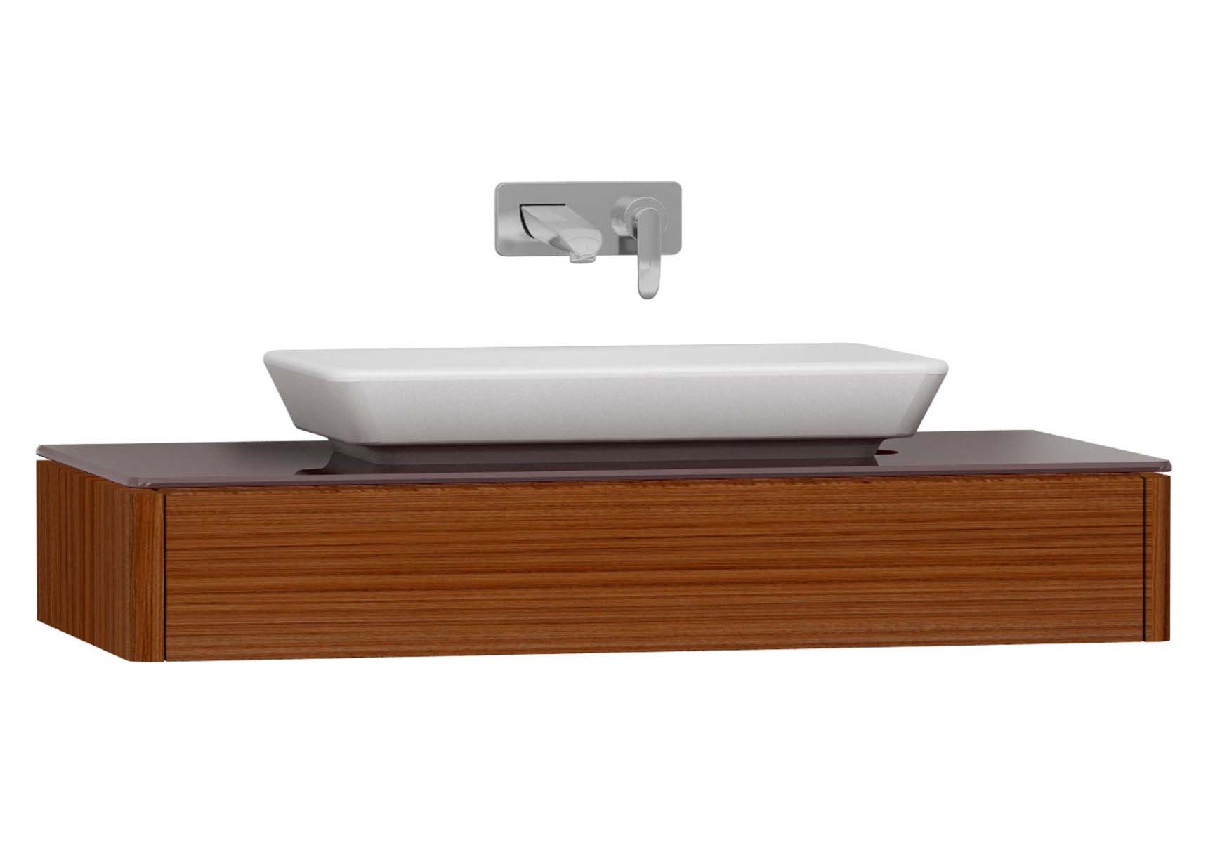 T4 Short Counter Unit 100 cm, Hacienda Brown