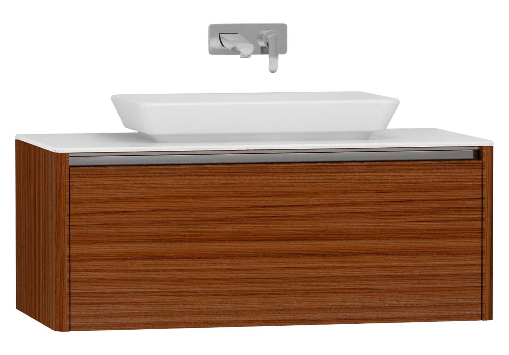 T4 High Counter Unit 100 cm, Hacienda Brown