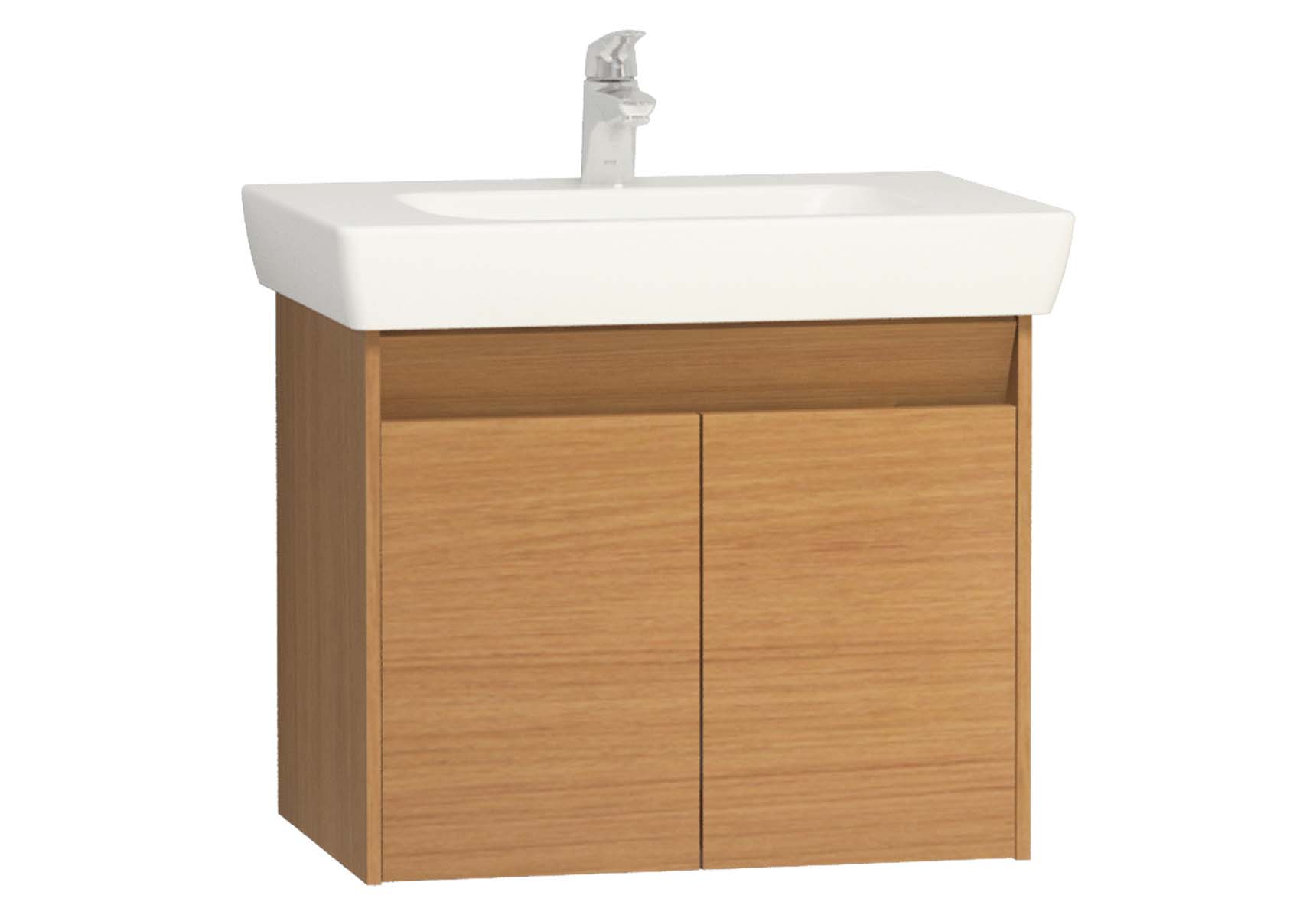 Step Washbasin Unit, 65 cm, Teak