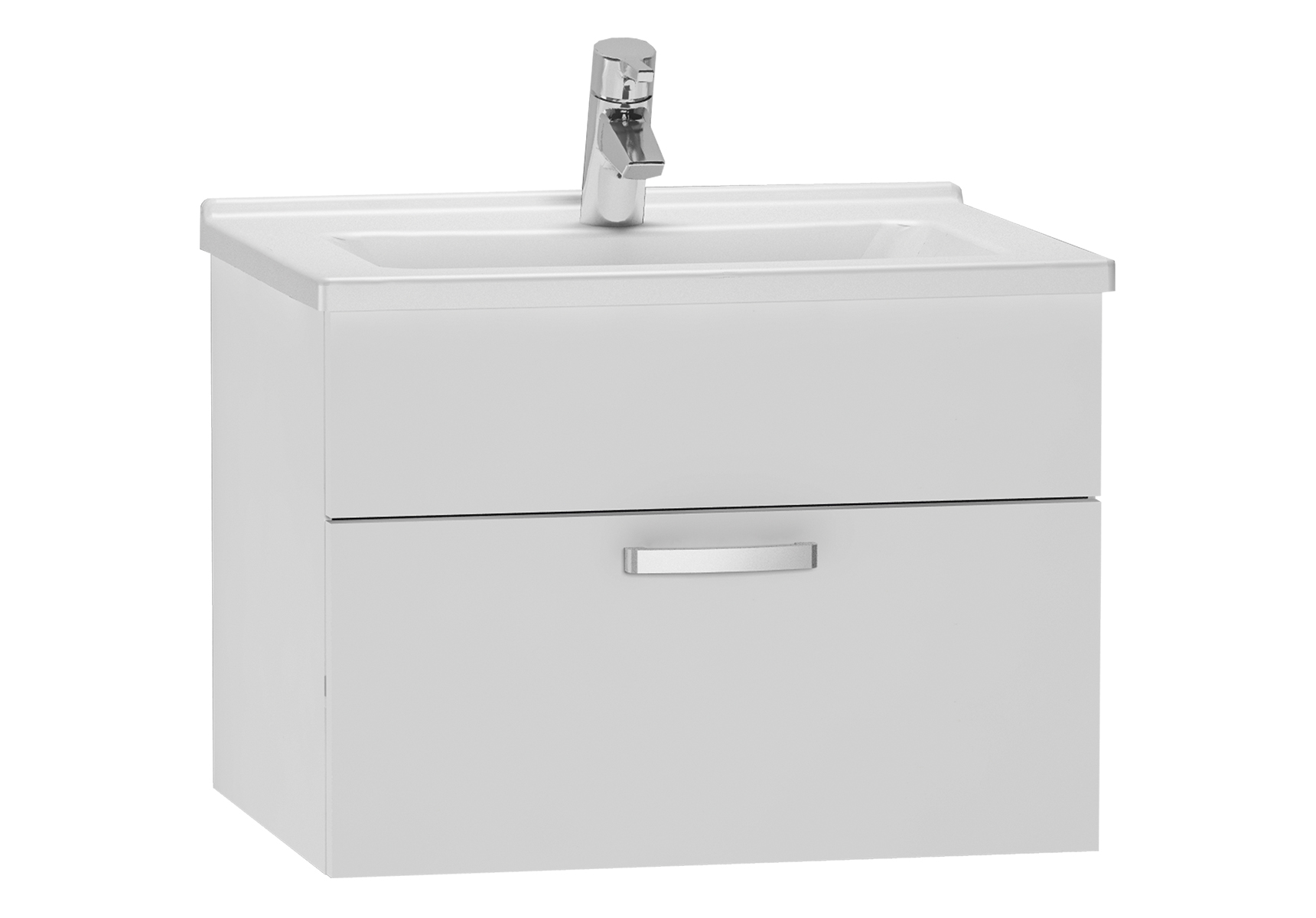 S50 Washbasin Unit, 60 cm (White)