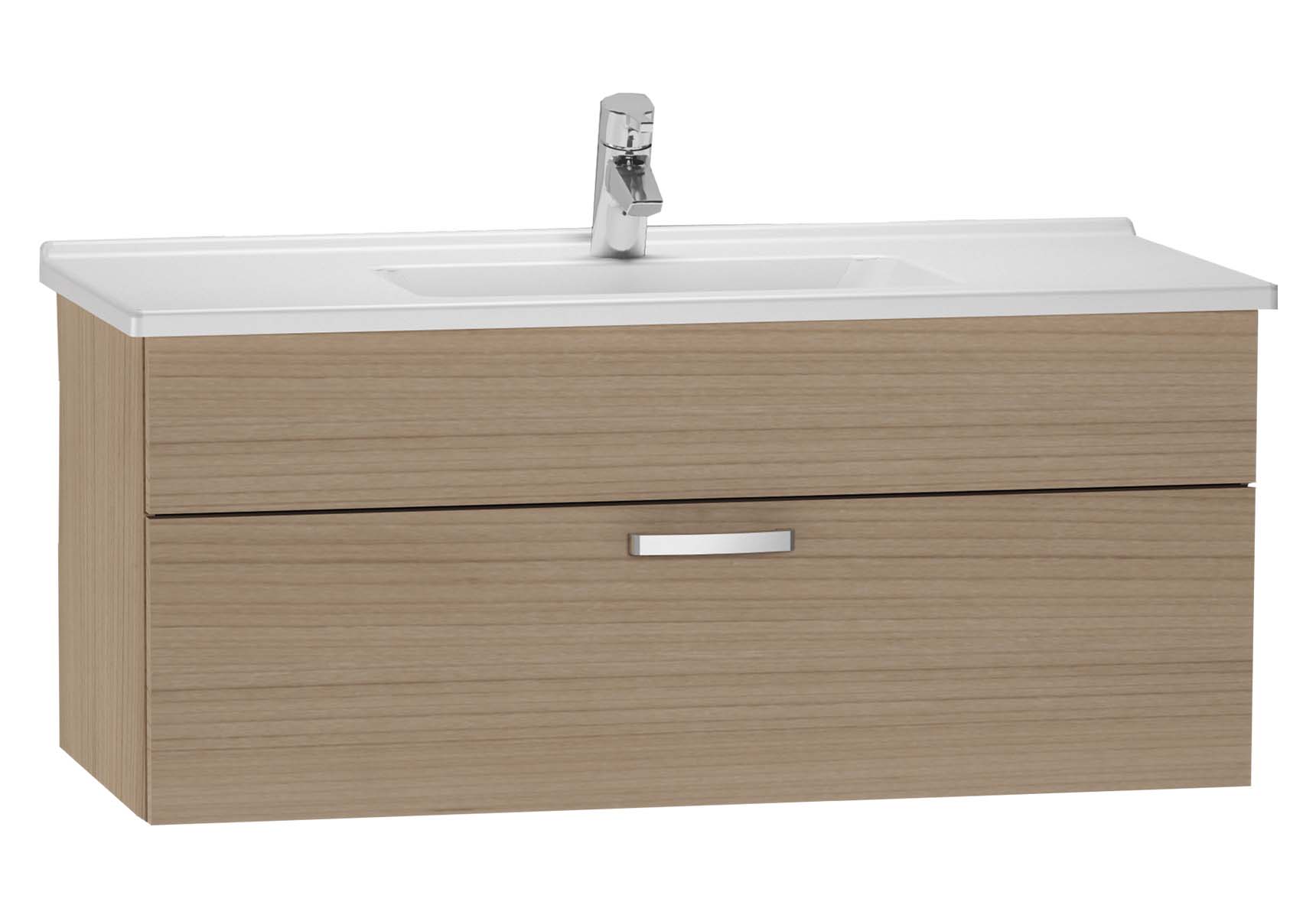 S50 Washbasin Unit, 100 cm (Golden Cherry)