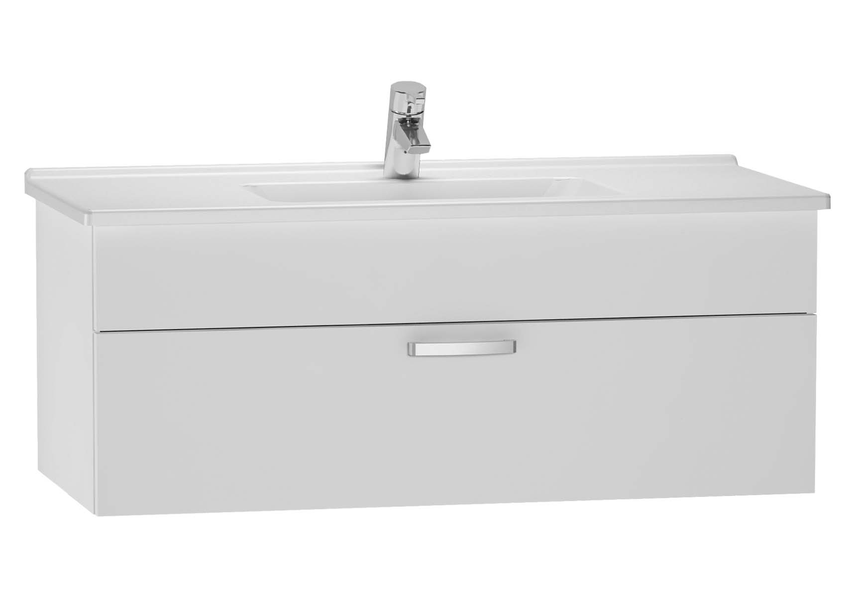 S50 Washbasin Unit, 120 cm (White)