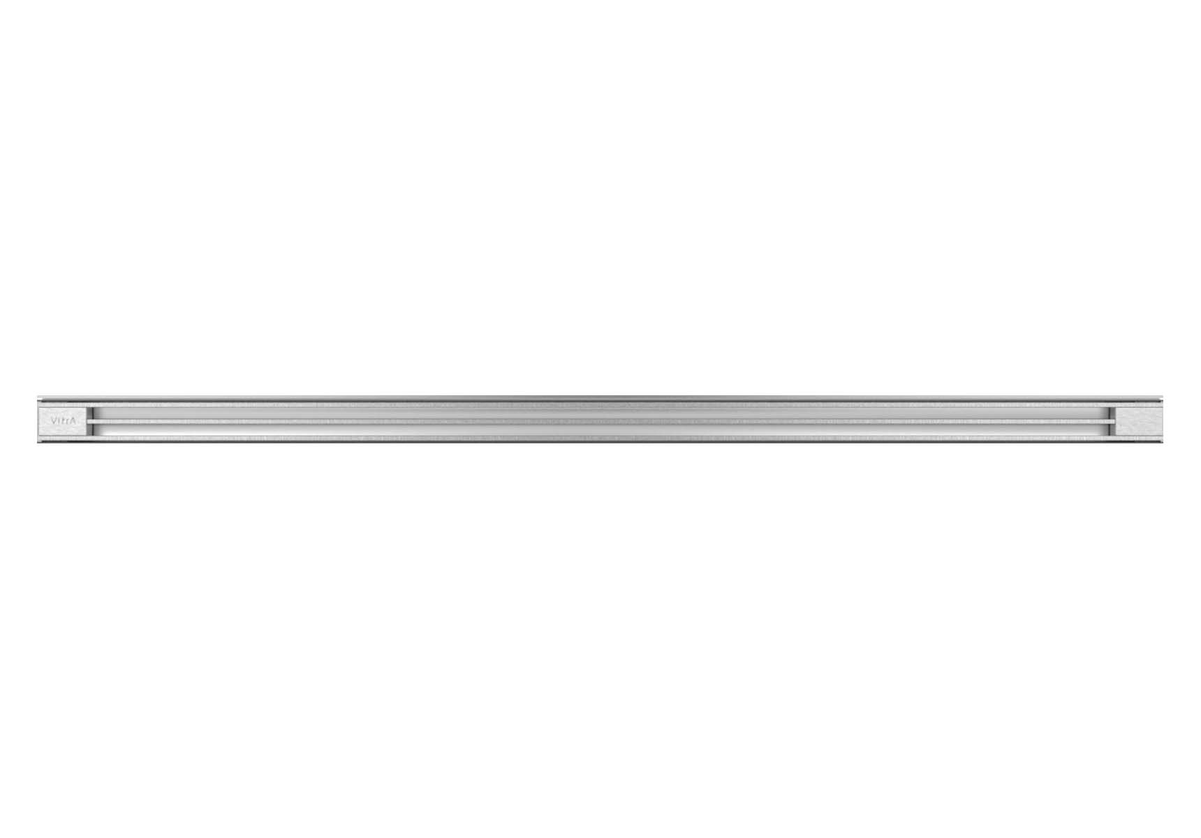 SC100 060 Rectangular Thin-Cut Matte Chrome, Vertical