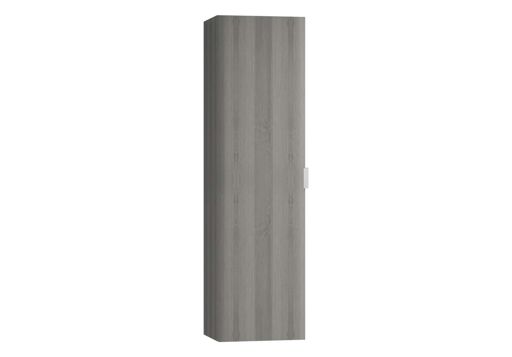 Nest Trendy Tall Unit Tek Kapak, Grey Natural Oak  Left