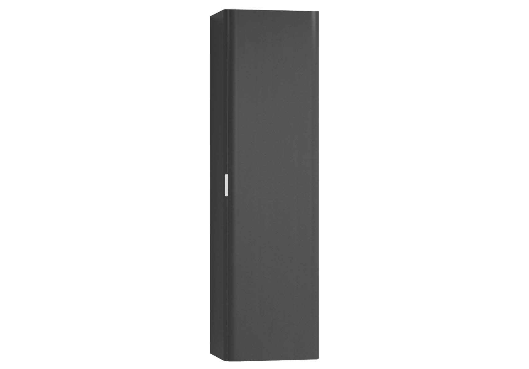Nest Trendy Tall Unit Single Door, Anthracite High Gloss Right