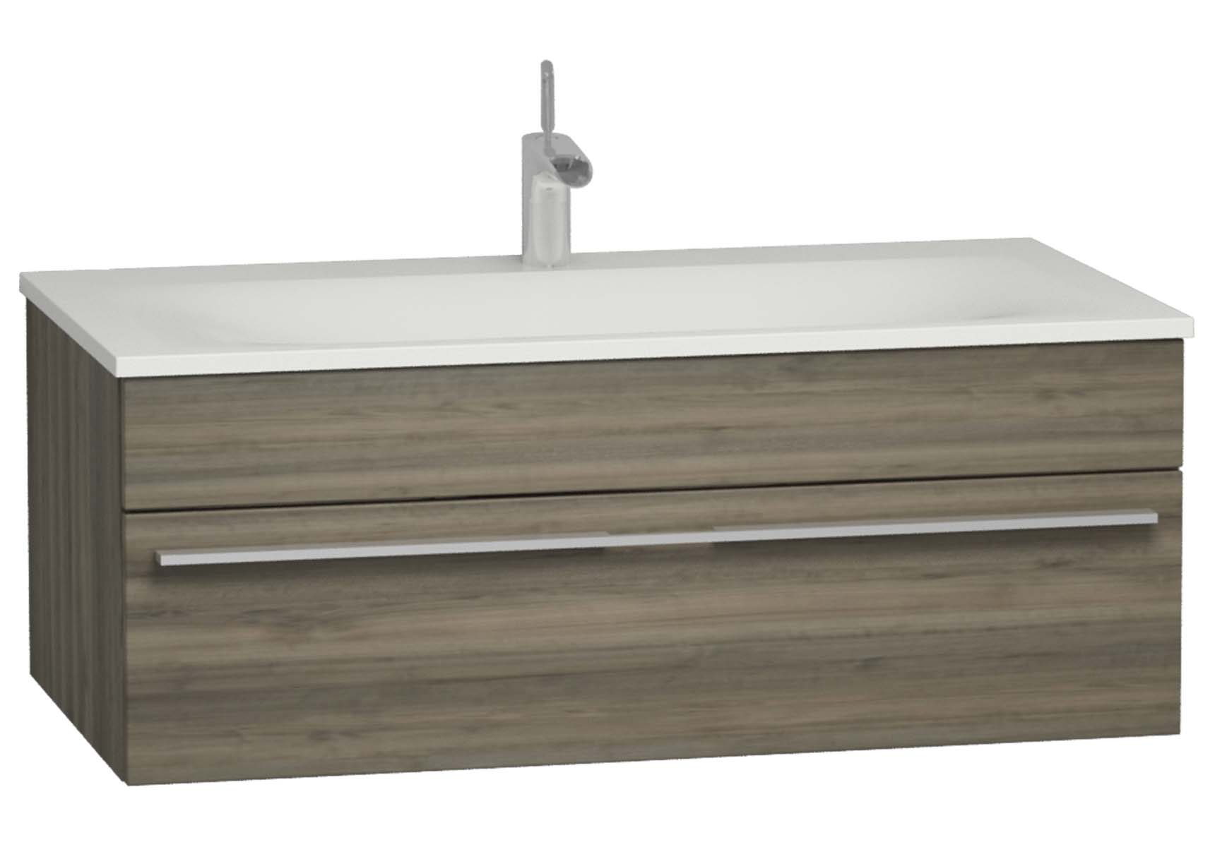 System Infinit Washbasin Unit 100 cm, Soft Moulded with Sink