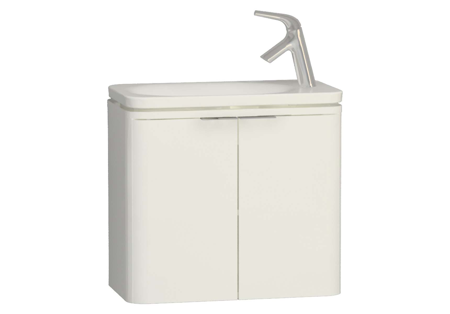 Nest trendy washbasin Unit, 100 cm, with 2 Drawers, White High Gloss, сщые. Vitra Nest. Тумба подвесная Vitra Nest 59 с раковиной. Тумба с раковиной Vitra Valarte 65 ретро зеленая. Unit 60