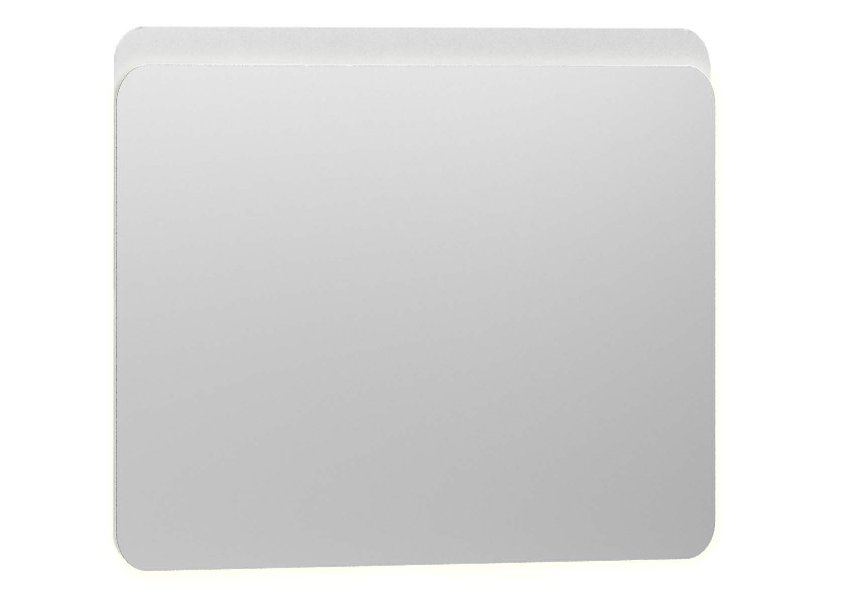 Nest Trendy Flat Mirror with Led 80 cm, White