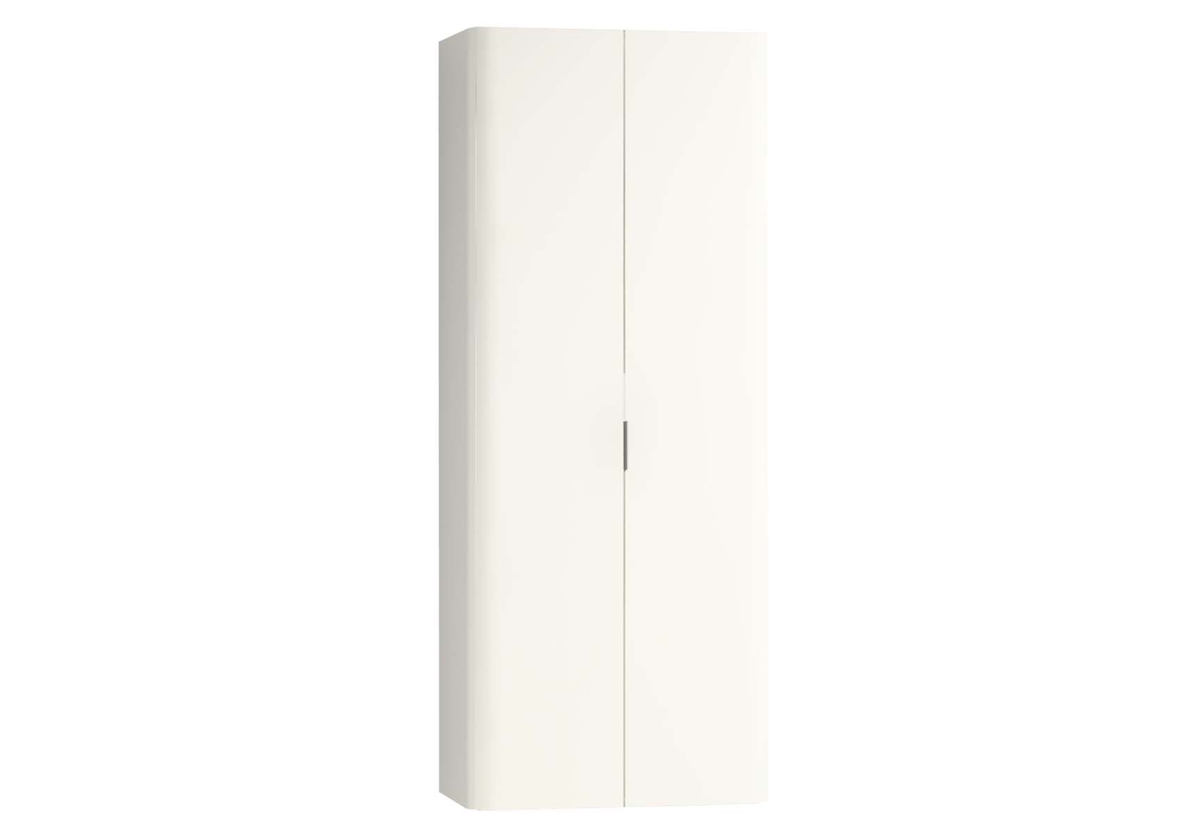 Nest Trendy Tall Unit, 2 Doors, White