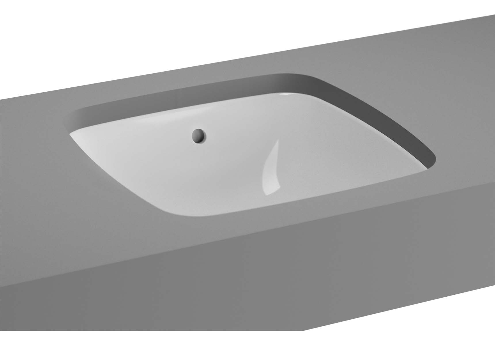 Metropole Undercounter Basin, 37cm