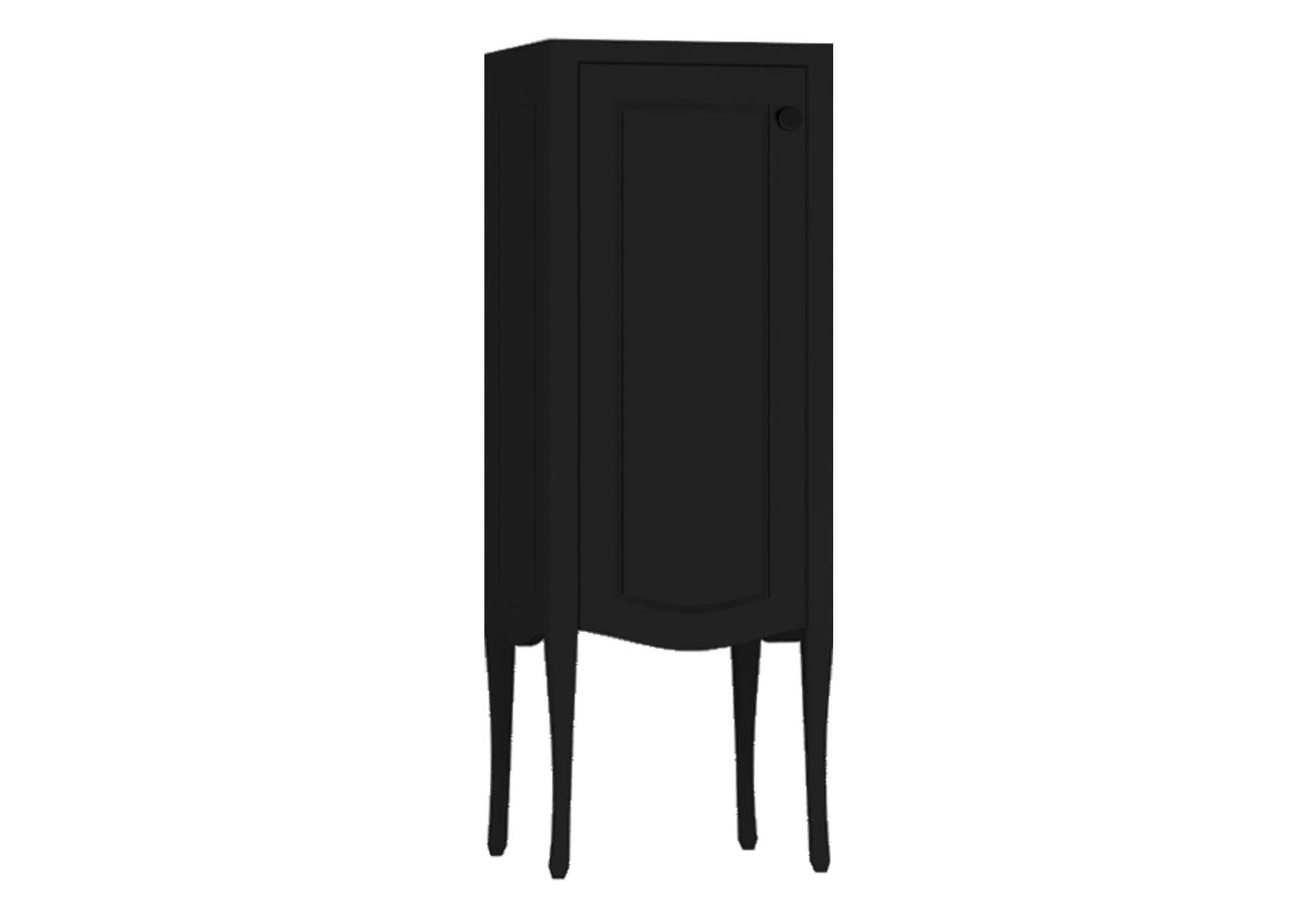 Elegance Mid Unit, Matte Black, Left