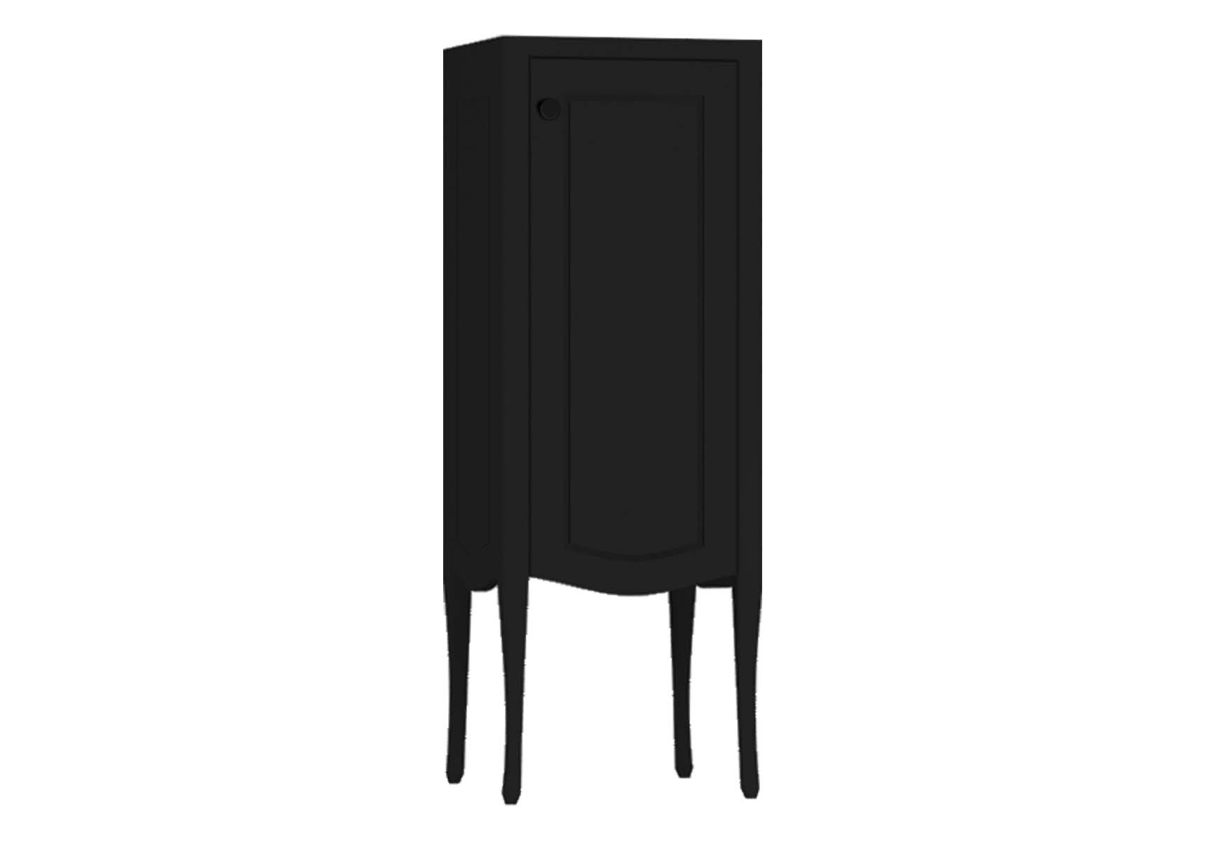 Elegance Mid Unit, Matte Black, Right